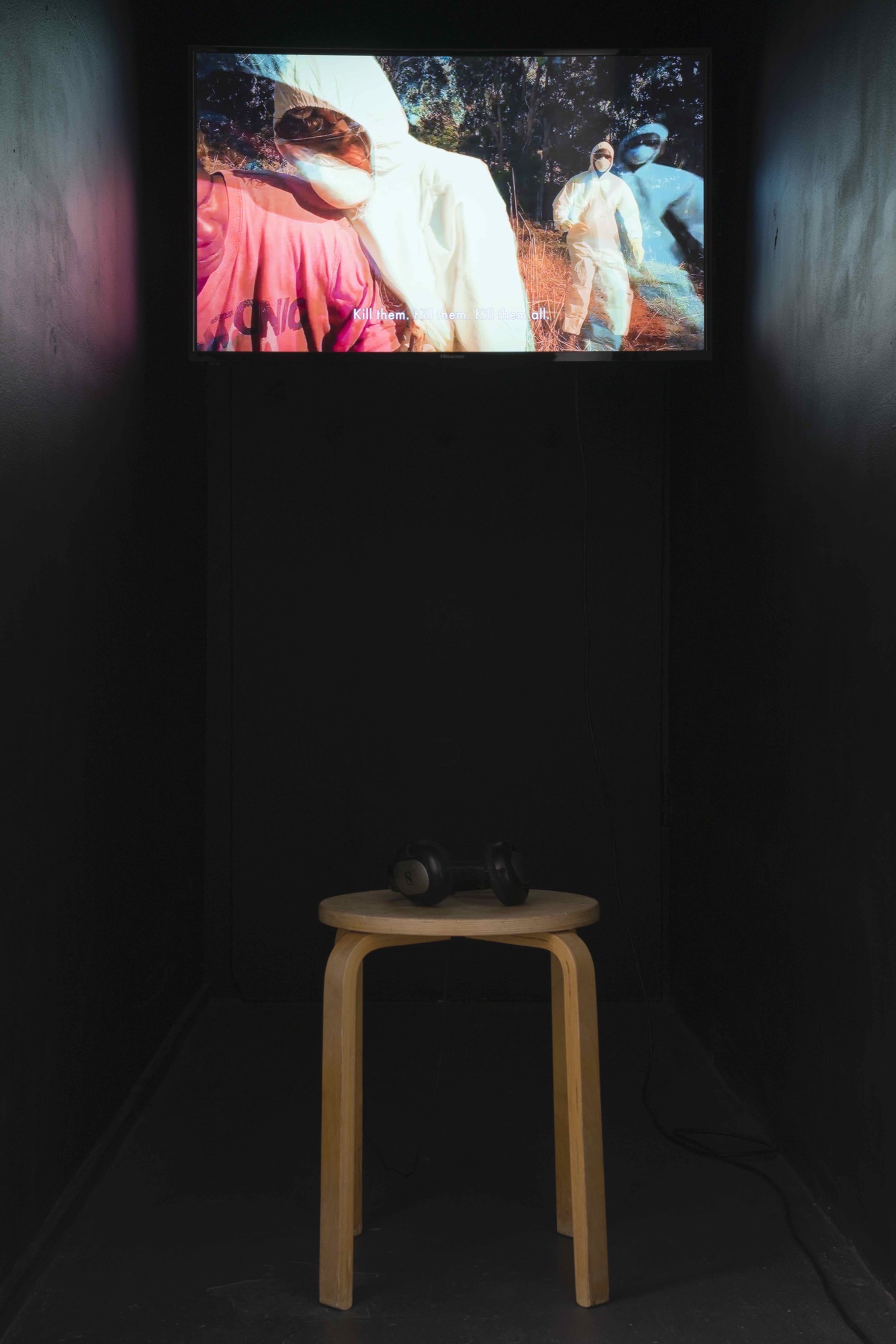 <em>The Mermaids, or Aiden in Wonderland,</em> Karrabing Film Collective, HD with subtitles, 26min. Note: This video is a work in progress. Photo credits: Chris Bowes.