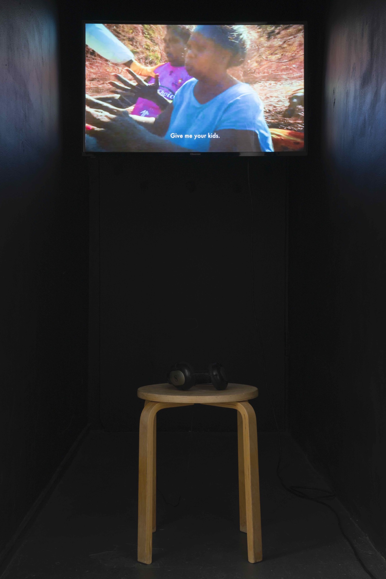 <em>The Mermaids, or Aiden in Wonderland,</em> Karrabing Film Collective, HD with subtitles, 26min. Note: This video is a work in progress. Photo credits: Chris Bowes.