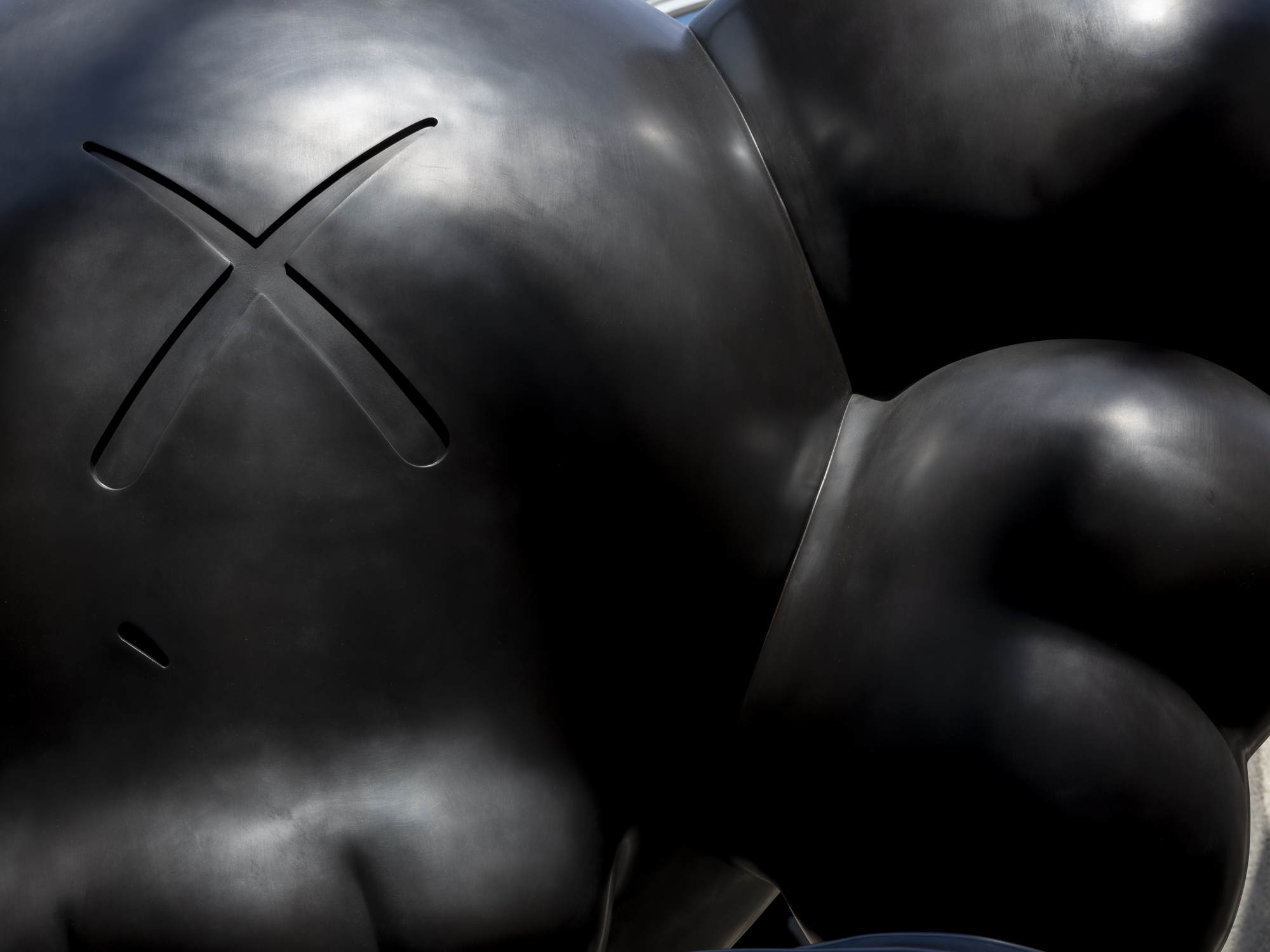 Installation view of KAWS’s GONE, 2019 on display for KAWS: Companionship in the Age of Loneliness at NGV International, Melbourne 20 September 2019 – 13 April 2020. Photo © Tom Ross