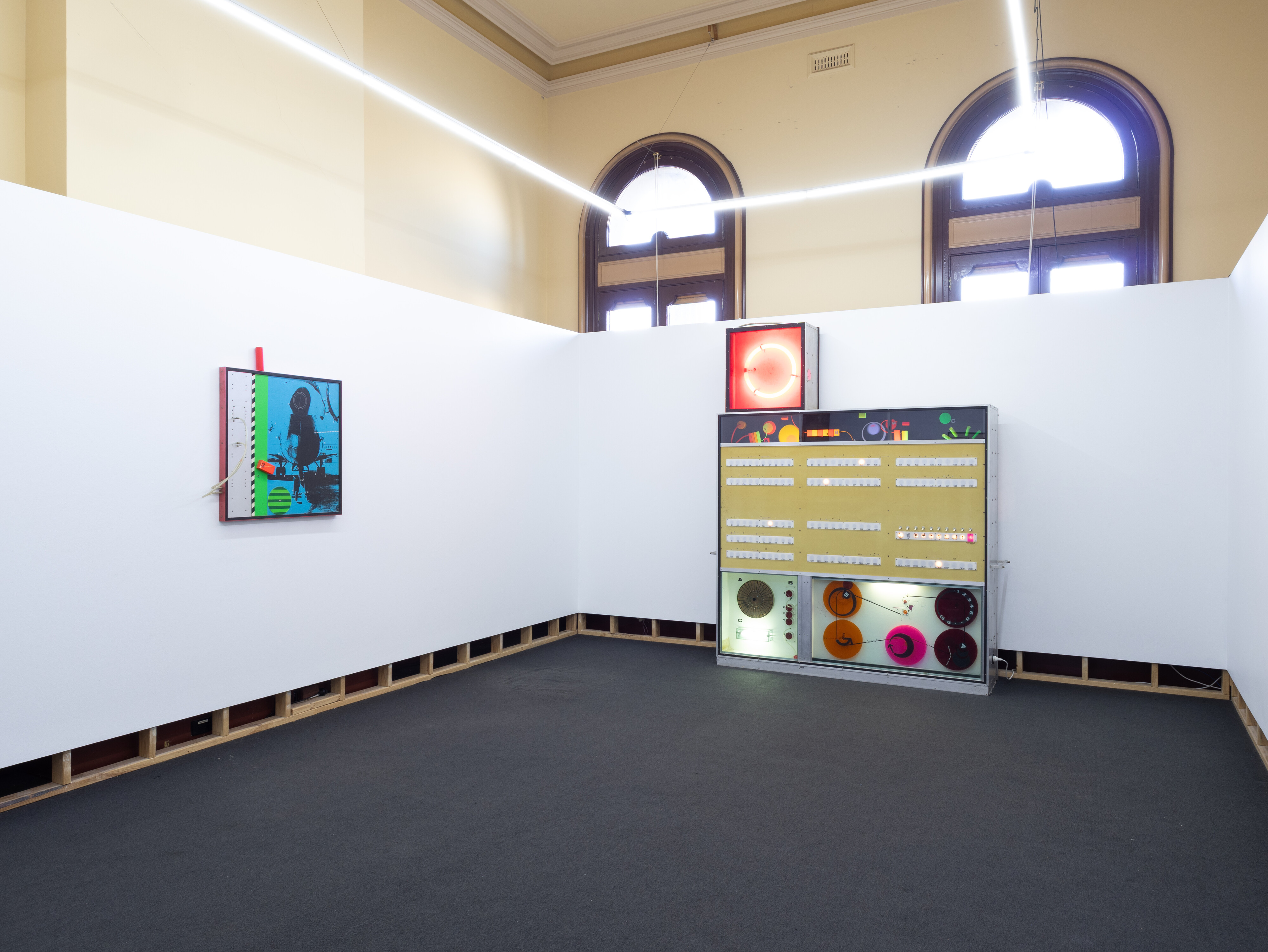 <p>Installation view of <em>Ferrite Core Dreams</em> at Conners Conners, 2026. Photo: Ella Skuza.</p>