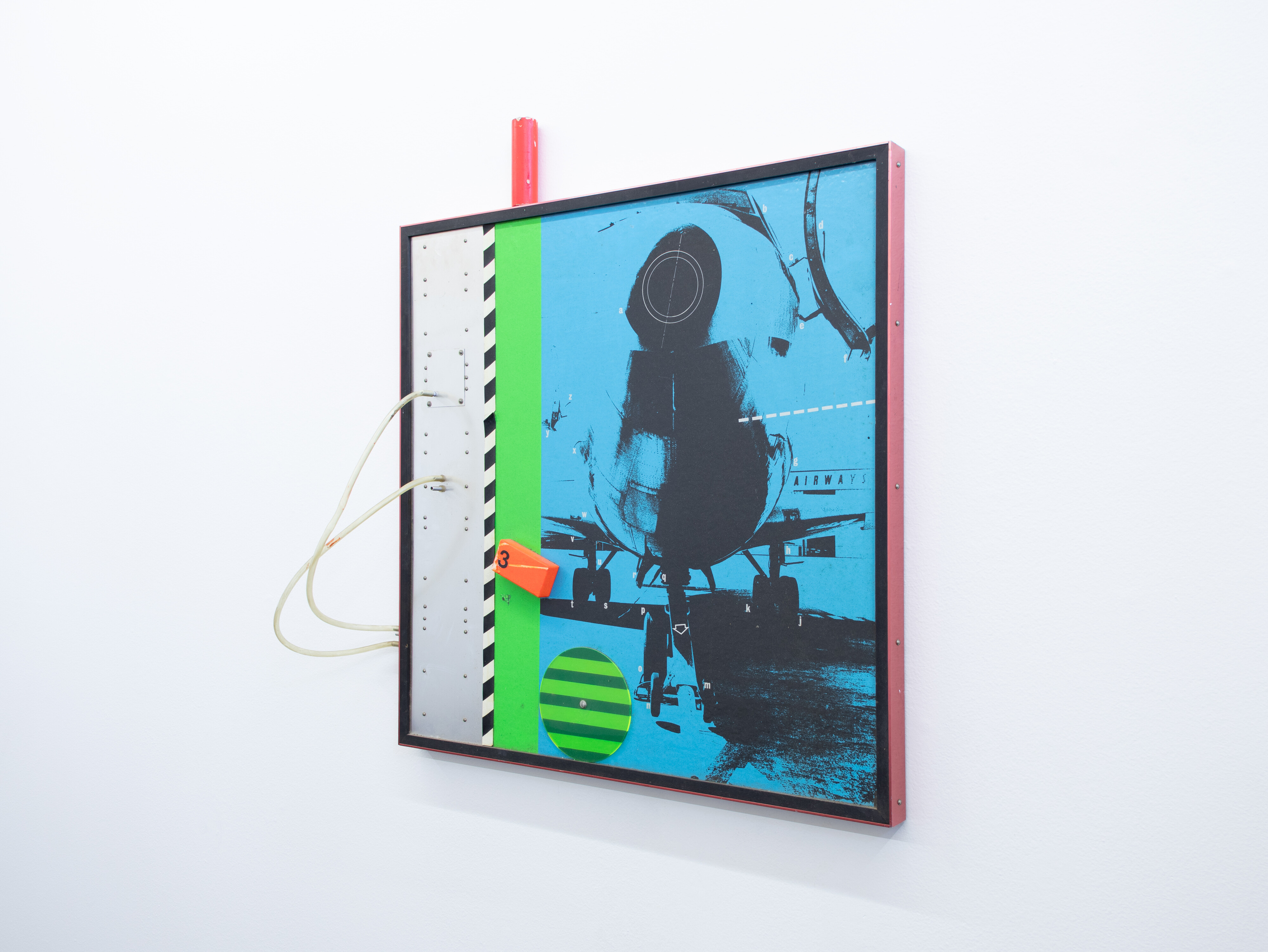 <p>Ken Reinhard,<em> 707B</em>, 1972, mixed media with assemblage elements, 79 x 79 cm, Conners Conners Gallery. Photo: Ella Skuza.</p>