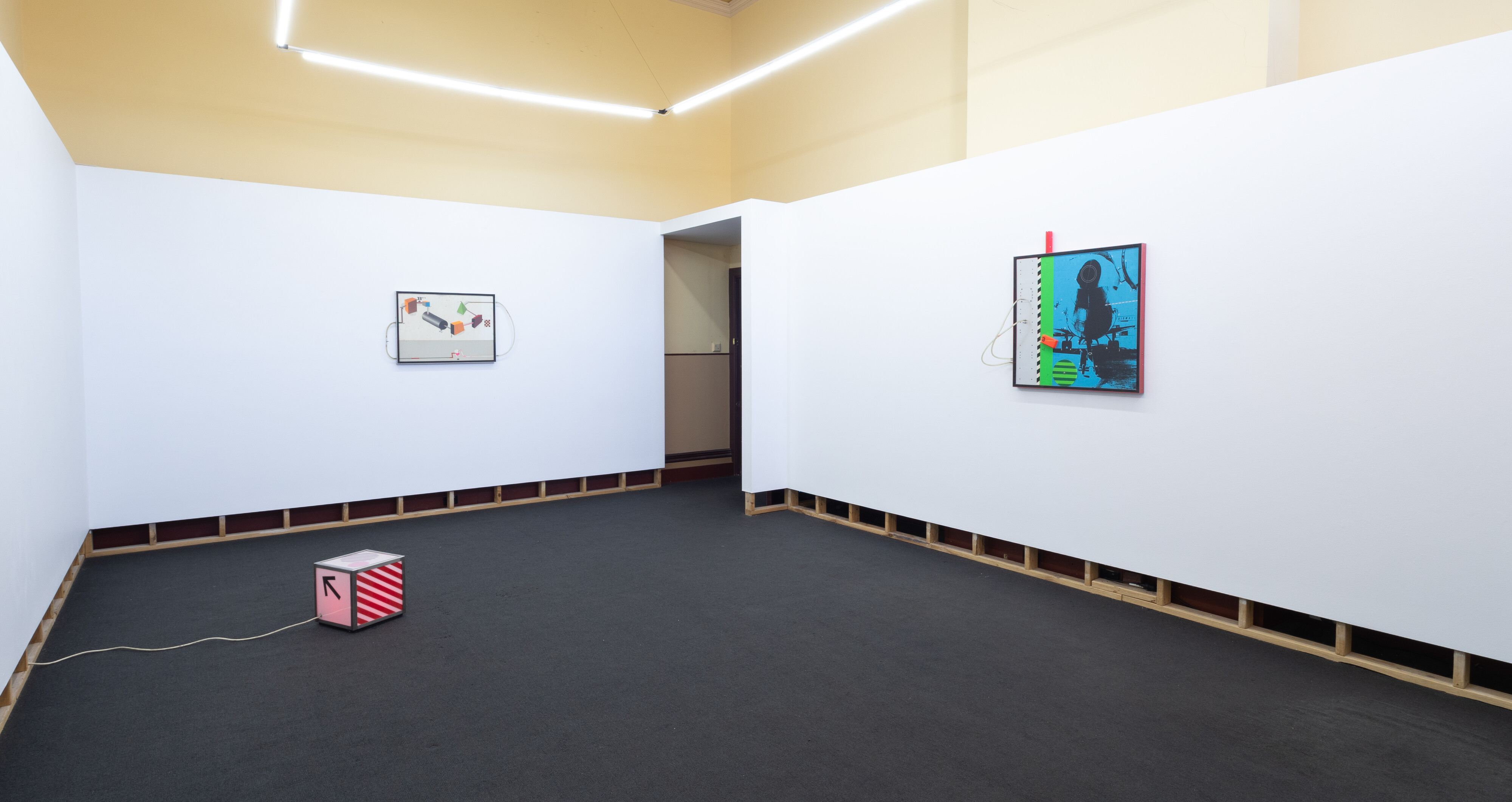 <p>Installation view of <em>Ferrite Core Dreams</em> at Conners Conners, 2026. Photo: Ella Skuza.</p>