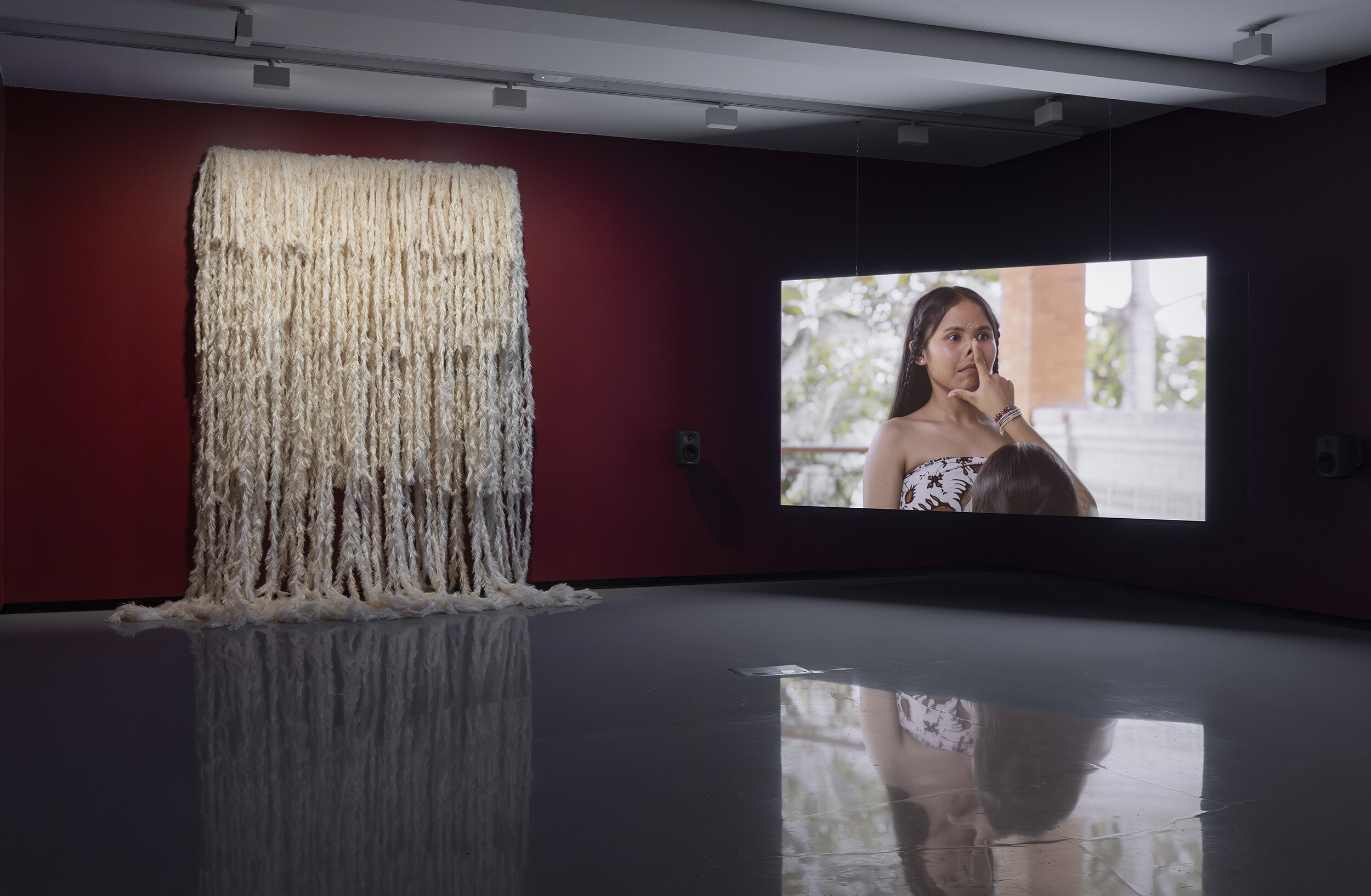 <p><strong>Leyla Stevens</strong>, <em>Groh Groh (Rehearsal for Rangda)</em> 2023. Installation view, <em>Knowing Otherwise</em>, Monash University Museum of Art, Naarm/Melbourne, 2026. Photo: Christian Capurro.</p>