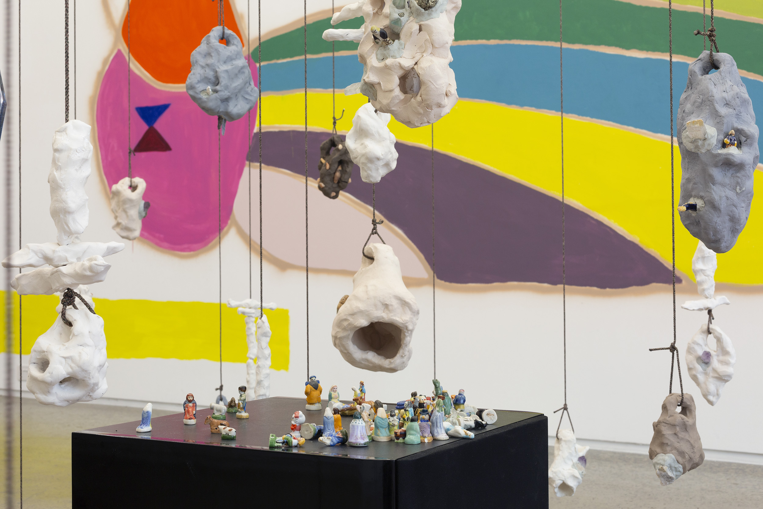 Mikala Dwyer & Paul Yore, Glasshouse/Stonehouse 2023: <em>LA SALLE DES TAUREAUX</em>, presented at Gertrude Glasshouse, 2024. Courtesy of the artists and representing galleries: 1301SW, Naarm Melbourne; Roslyn Oxley9 Gallery, Eora Sydney; STATION, Naarm Melbourne and Eora Sydney; and Hugo Mitchell Gallery, Tarndanya Adelaide. Photo: Christian Capurro
