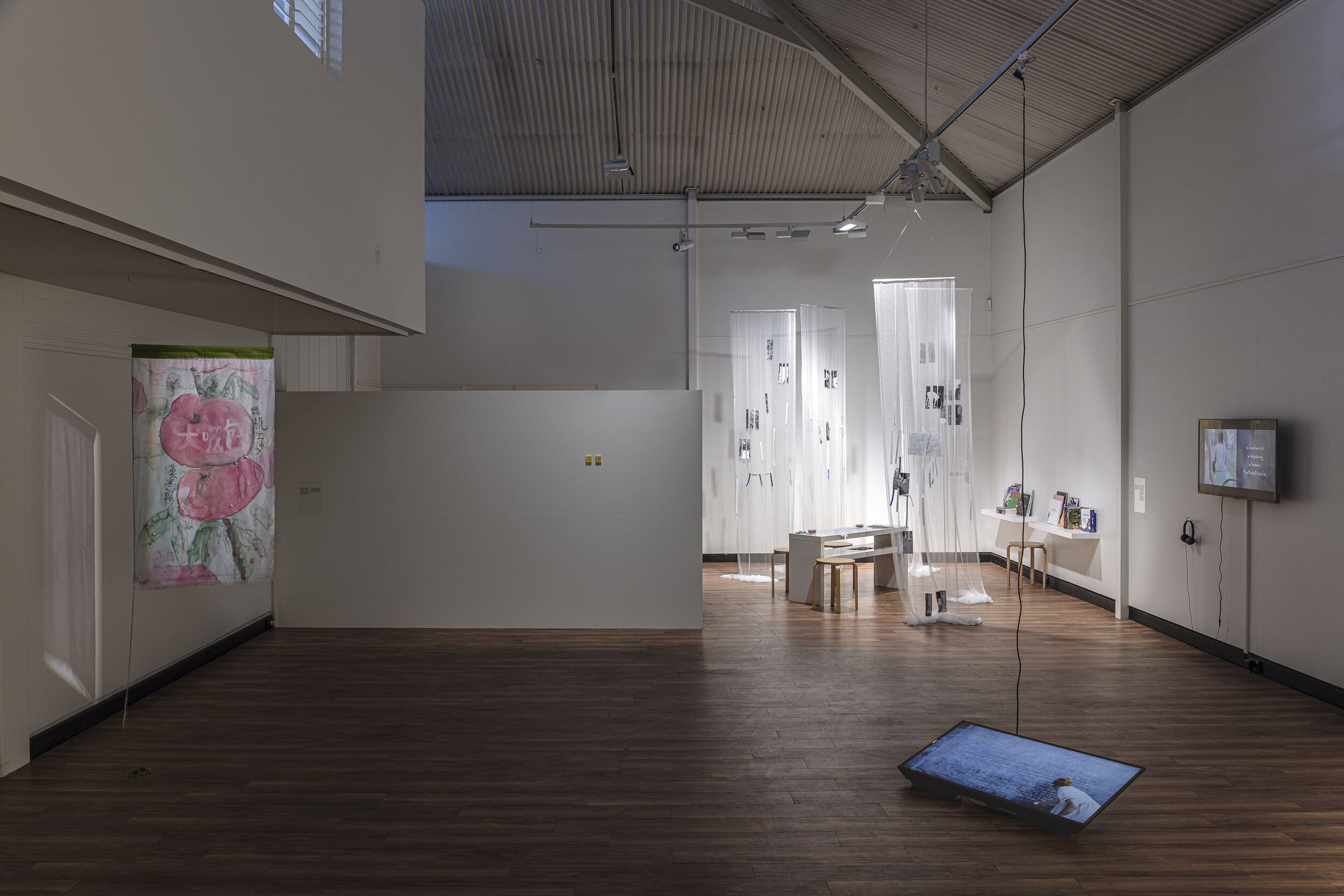 Installation view of Language Exchange, Fairfield City Museum &amp; Gallery (FCMG), 24 February–8 June. Photo: Document Photography.