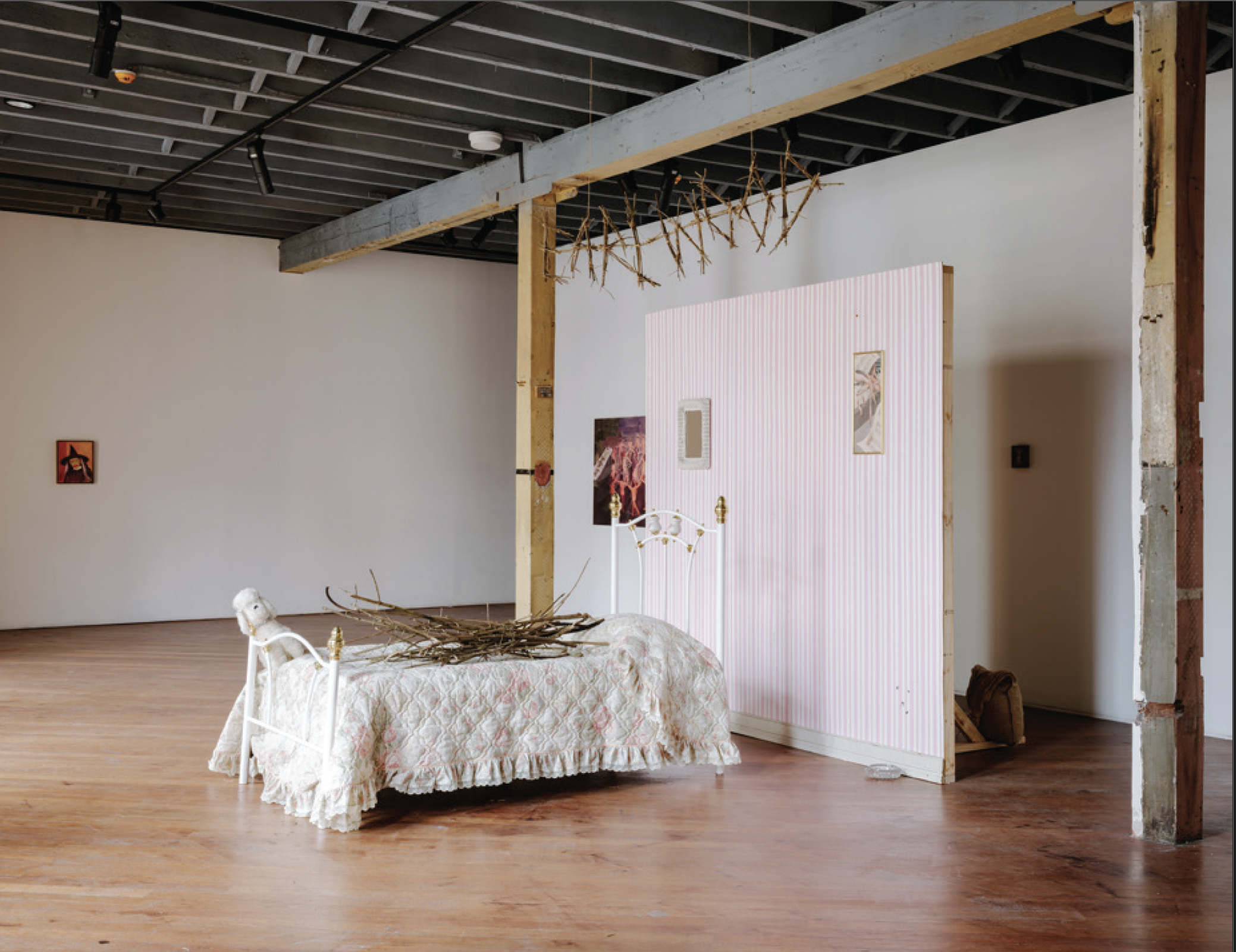 <p>Installation view of Bridget Stehli, <em>Lantana</em>, 2025. Nasha Gallery. Photo: Hamish McIntosh.</p>