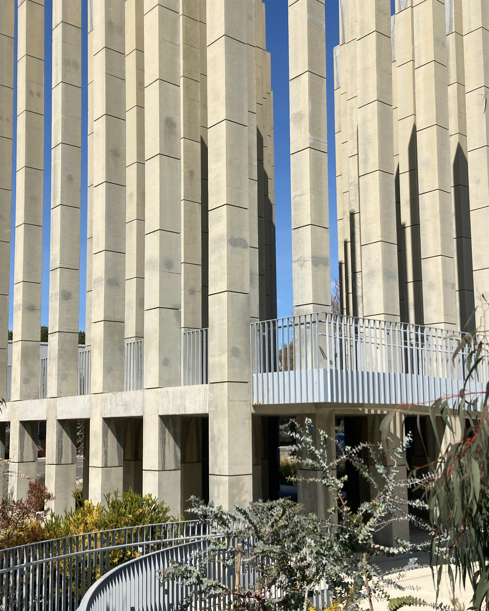 <p>Exterior plantings. Photograph by author.</p>