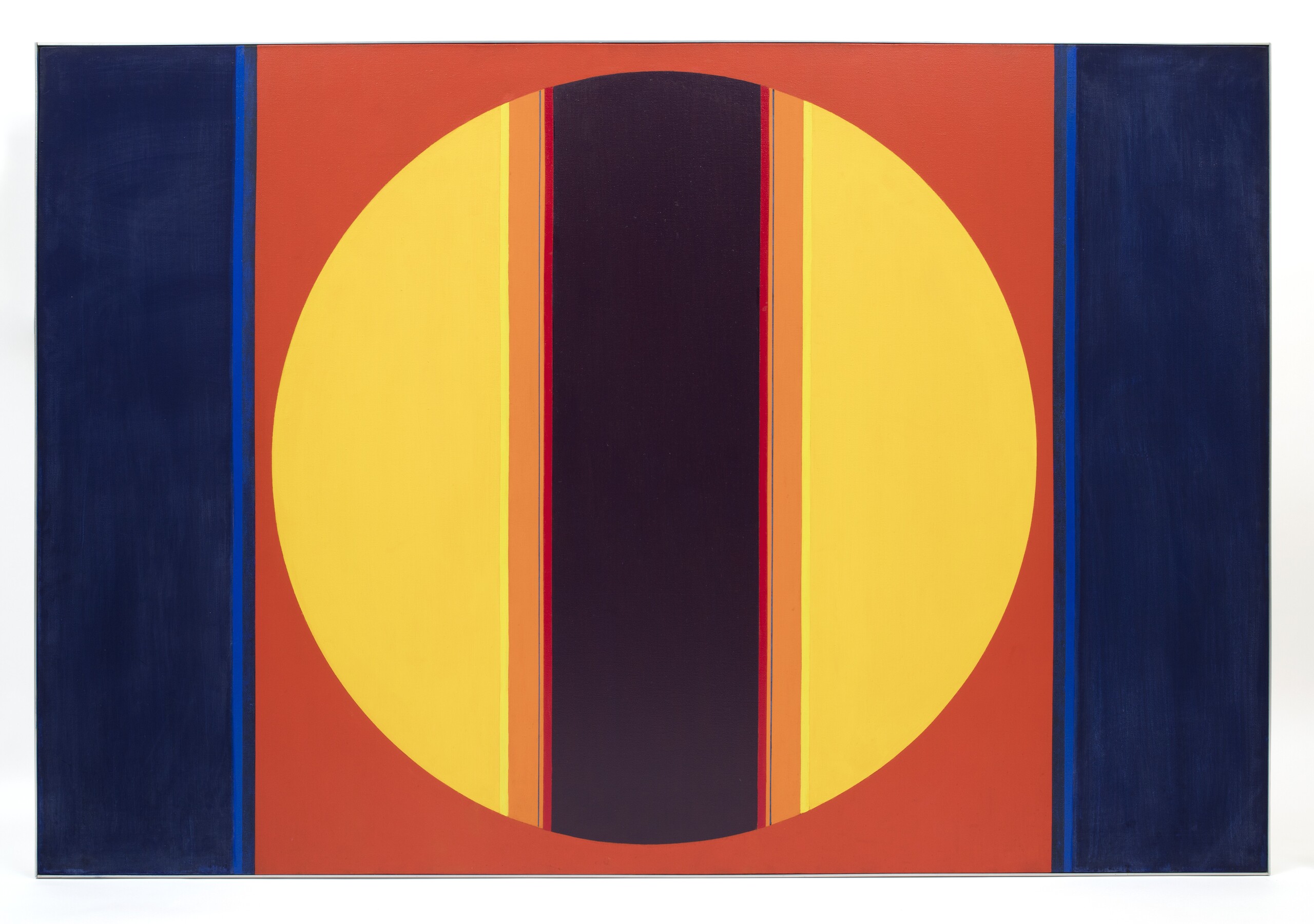 Sydney Ball, <em>Canto no IV</em>, 1965, synthetic polymer paint on canvas, Power Collection PW1987.10 © Estate of Sydney Ball.