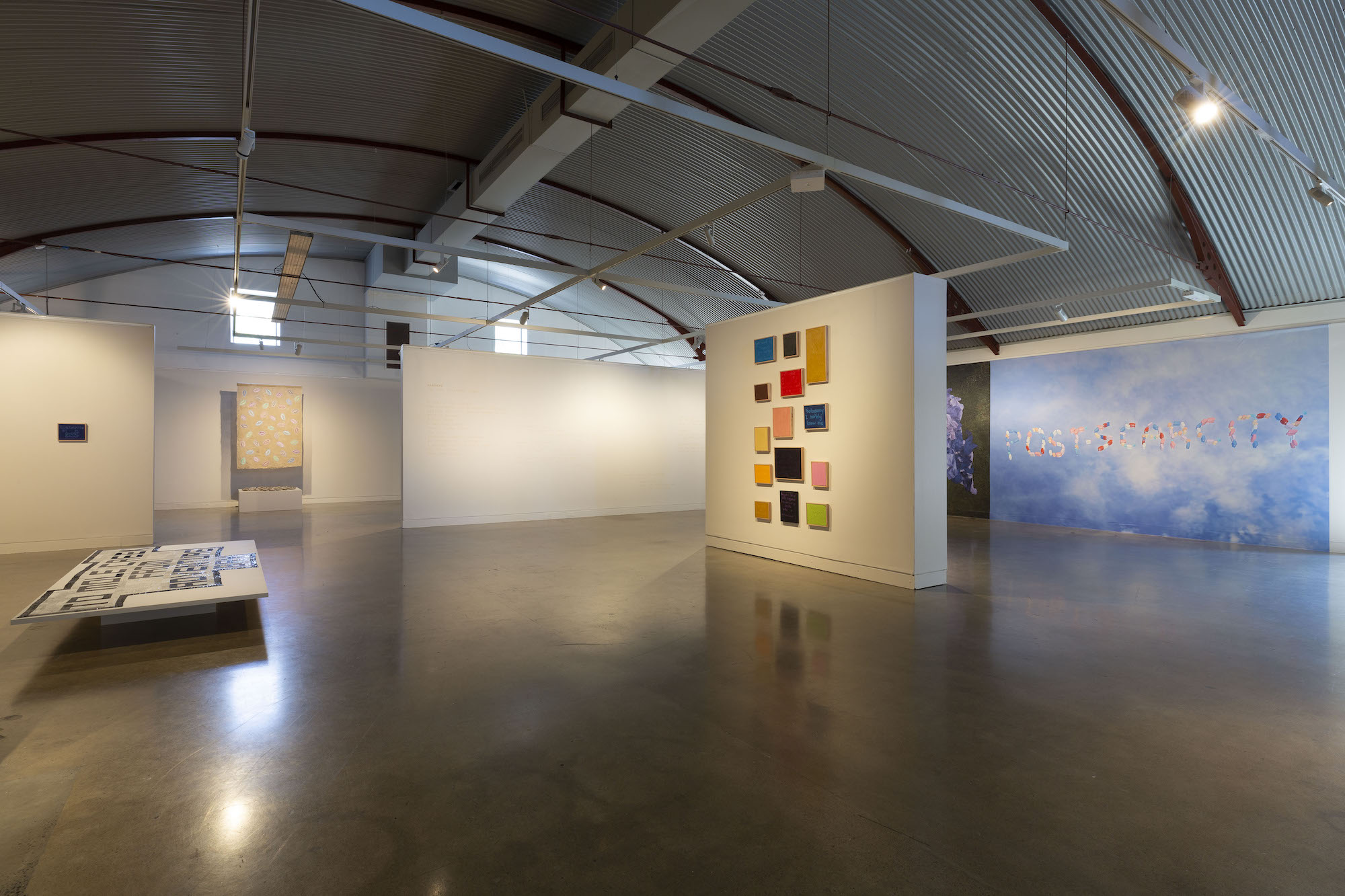 <em>Linger, Dash, Talk</em>. 2023. Installation view. Cement Fondu. Photograph: Jessica Maurer