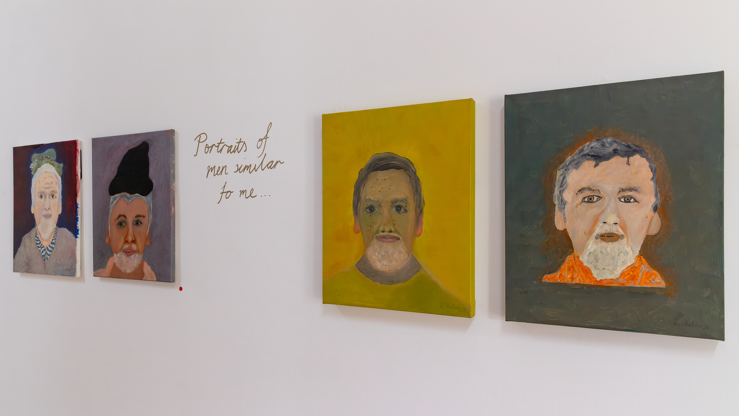 Installation view of Leslie Holding, Lots of art forms in madness, 2023, SEVENTH Gallery. Photo: Teagan Ramsay