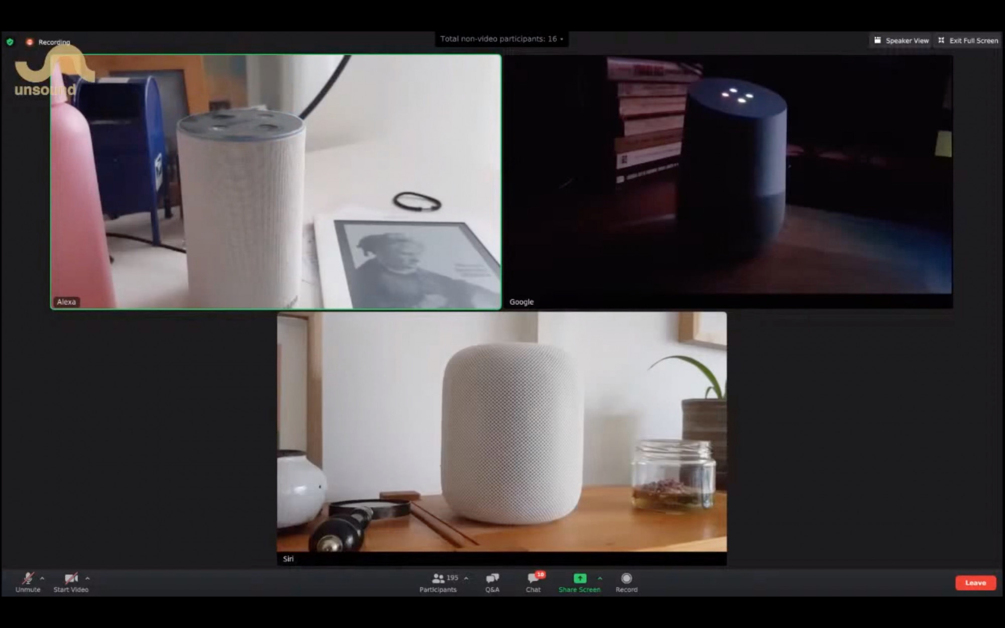 Sean Dockray, <em>Always Learning, Everywhere… </em>(2020), Screenshot, <em>Machine Listening, a curriculum, Session 1, (Against) The World of Coming Listening Machines</em>.