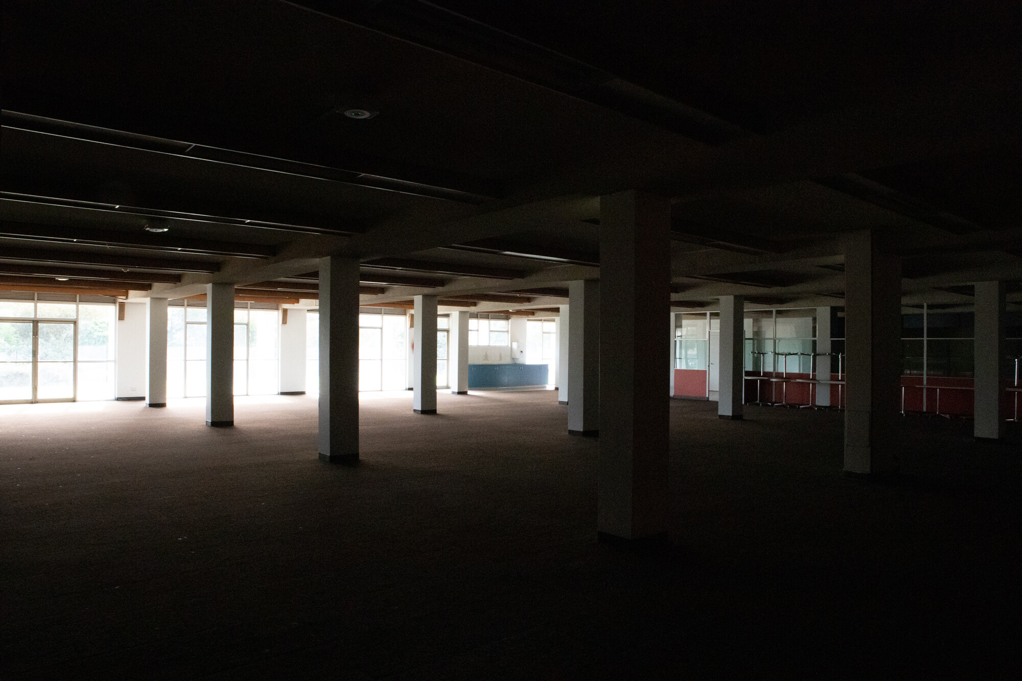 <p>Canteen in the former LM Ericsson Factory. Photograph by Makiko Ryujin.</p>