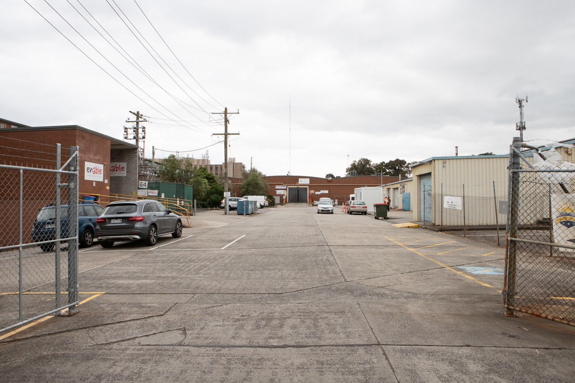 <p>Entrance to the former LM Ericsson Factory. Photograph by Makiko Ryujin.</p>