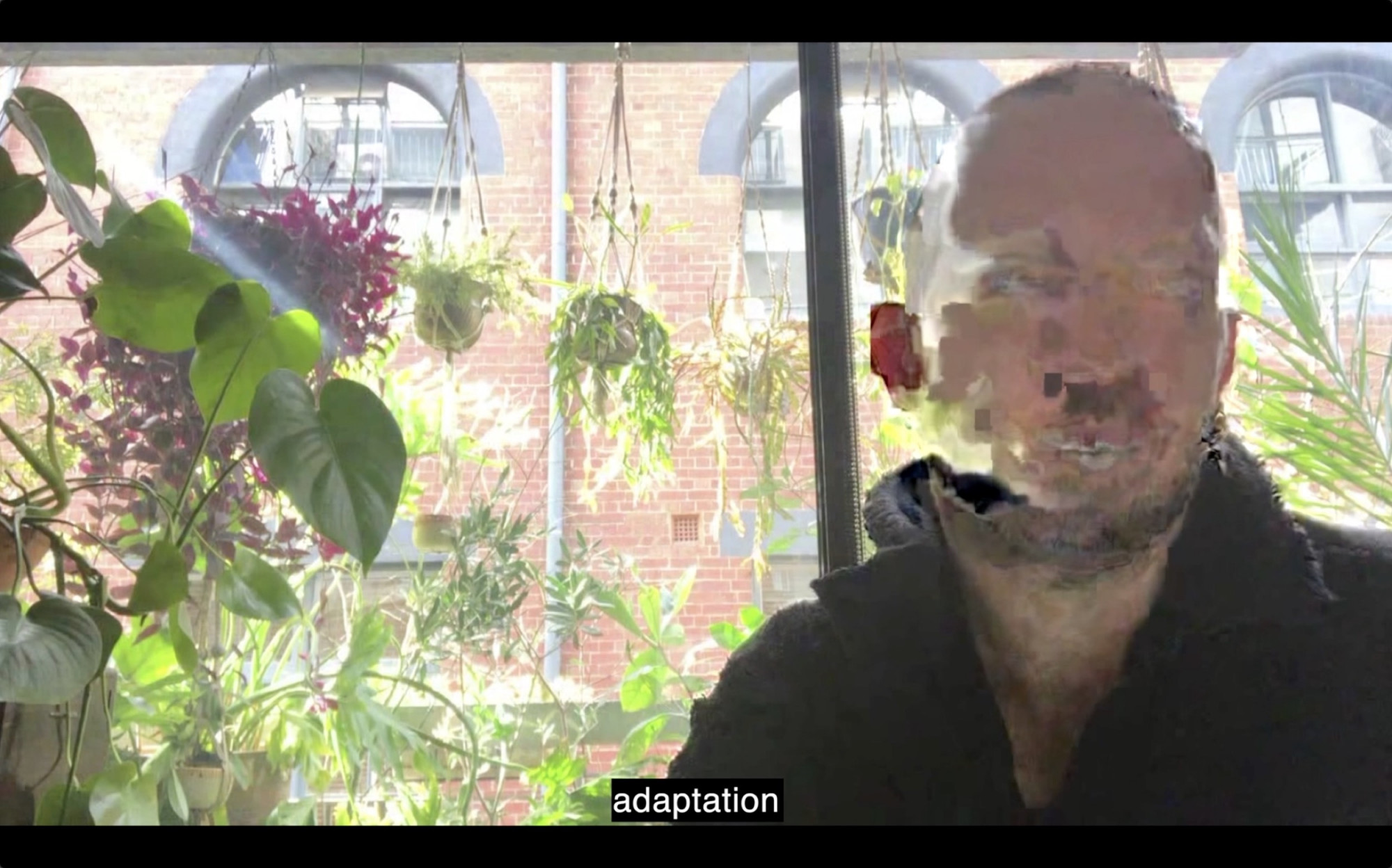 Marcus McKenzie, <em>The Crying Room</em>, 2020, screenshot. Courtesy of the artist, Arts Centre Melbourne and Melbourne Fringe. Photo: Marcus McKenzie