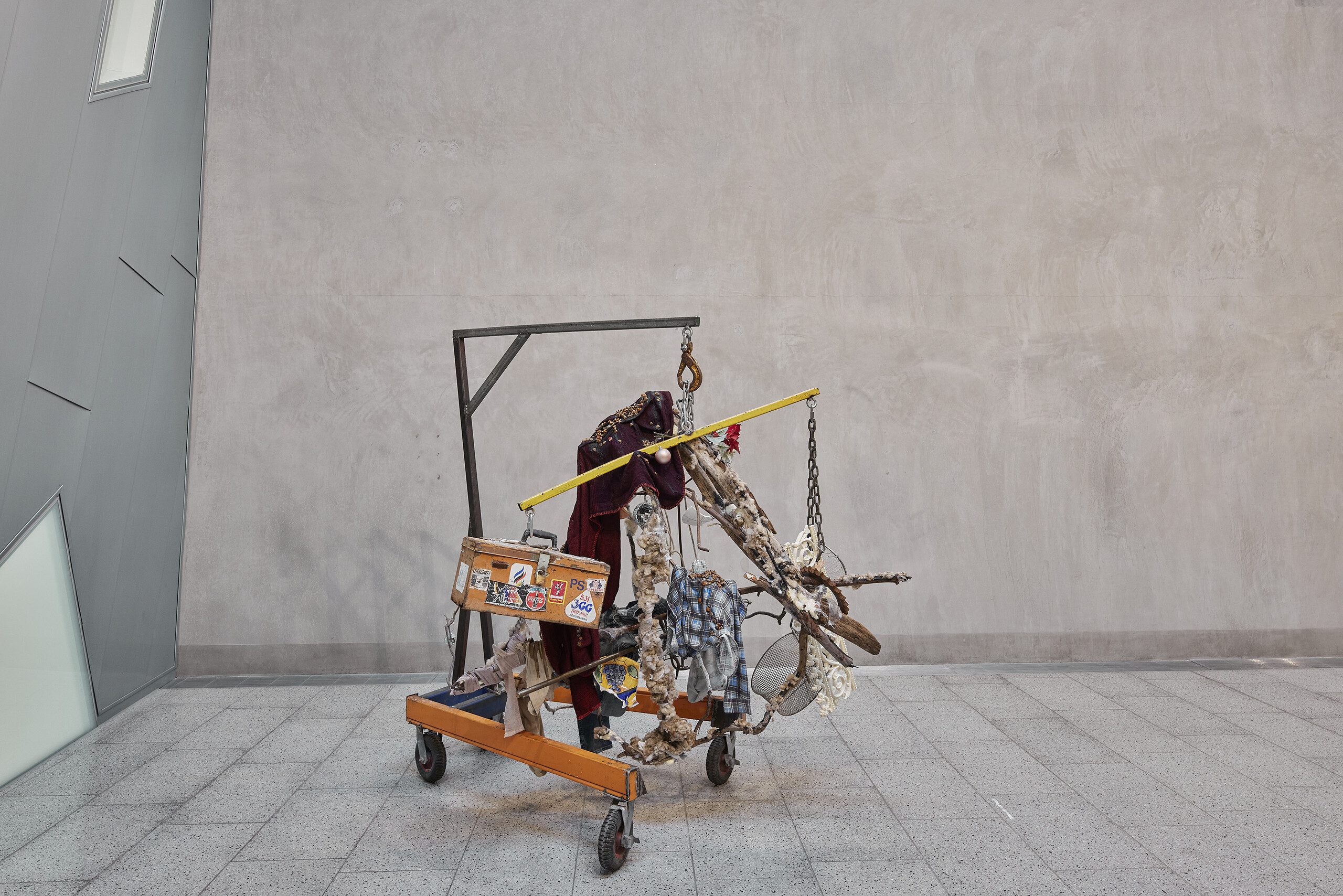 Installation view of George Egerton Warburton’s work on display as part of the Melbourne Now exhibition at The Ian Potter Centre: NGV Australia, Melbourne from 24 March to 20 August 2023. Photo: Sean Fennessy