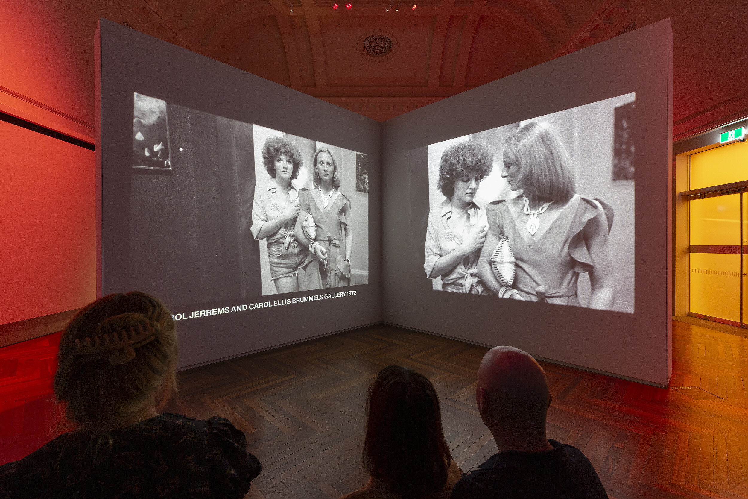 <p>Installation view of <em>Melbourne Out Loud: Life through the lens of Rennie Ellis</em>, State Library of Victoria. Photo: Christian Capurro</p>