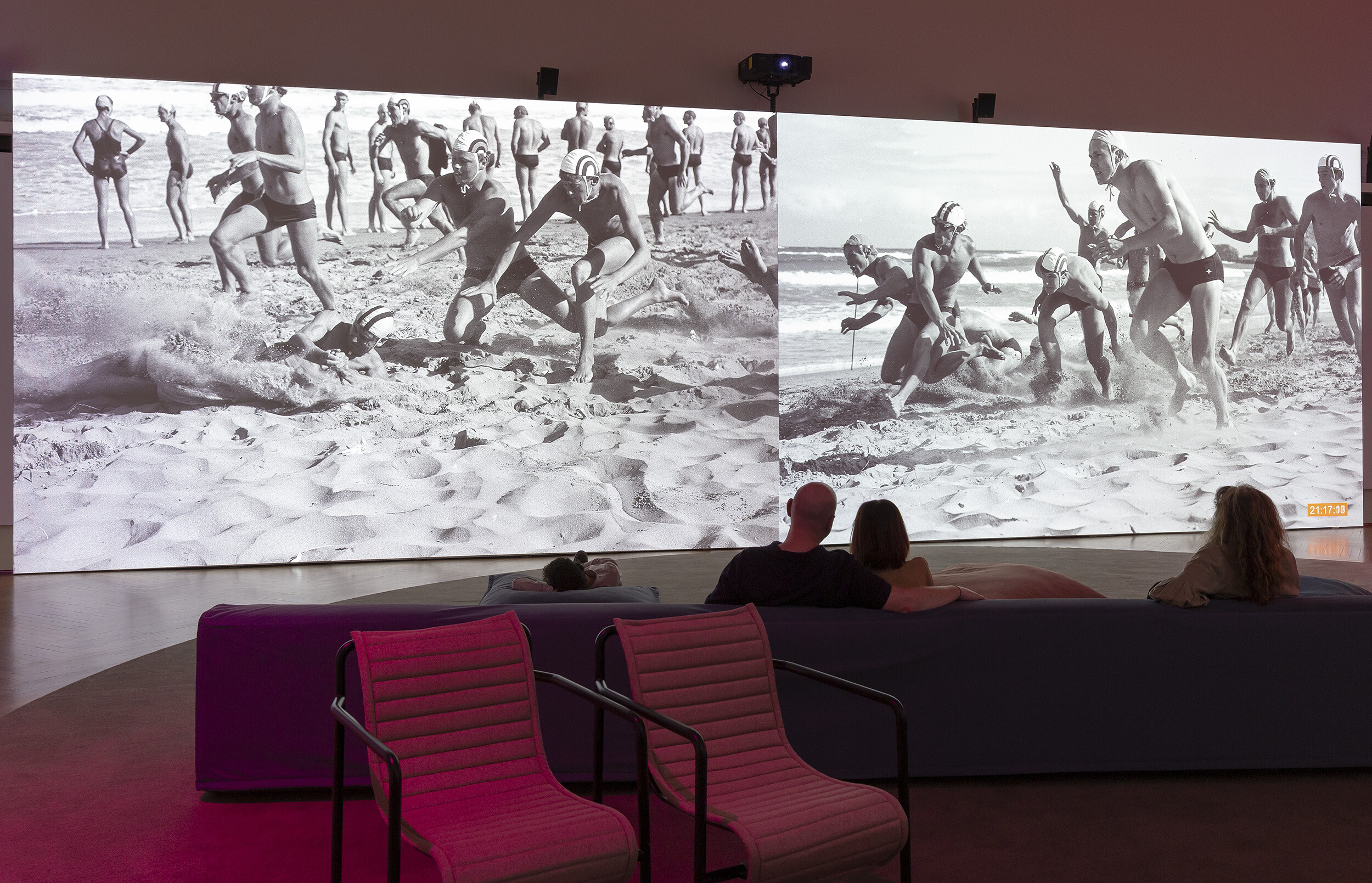 <p>Installation view of <em>Melbourne Out Loud: Life through the lens of Rennie Ellis</em>, State Library of Victoria. Photo: Christian Capurro</p>