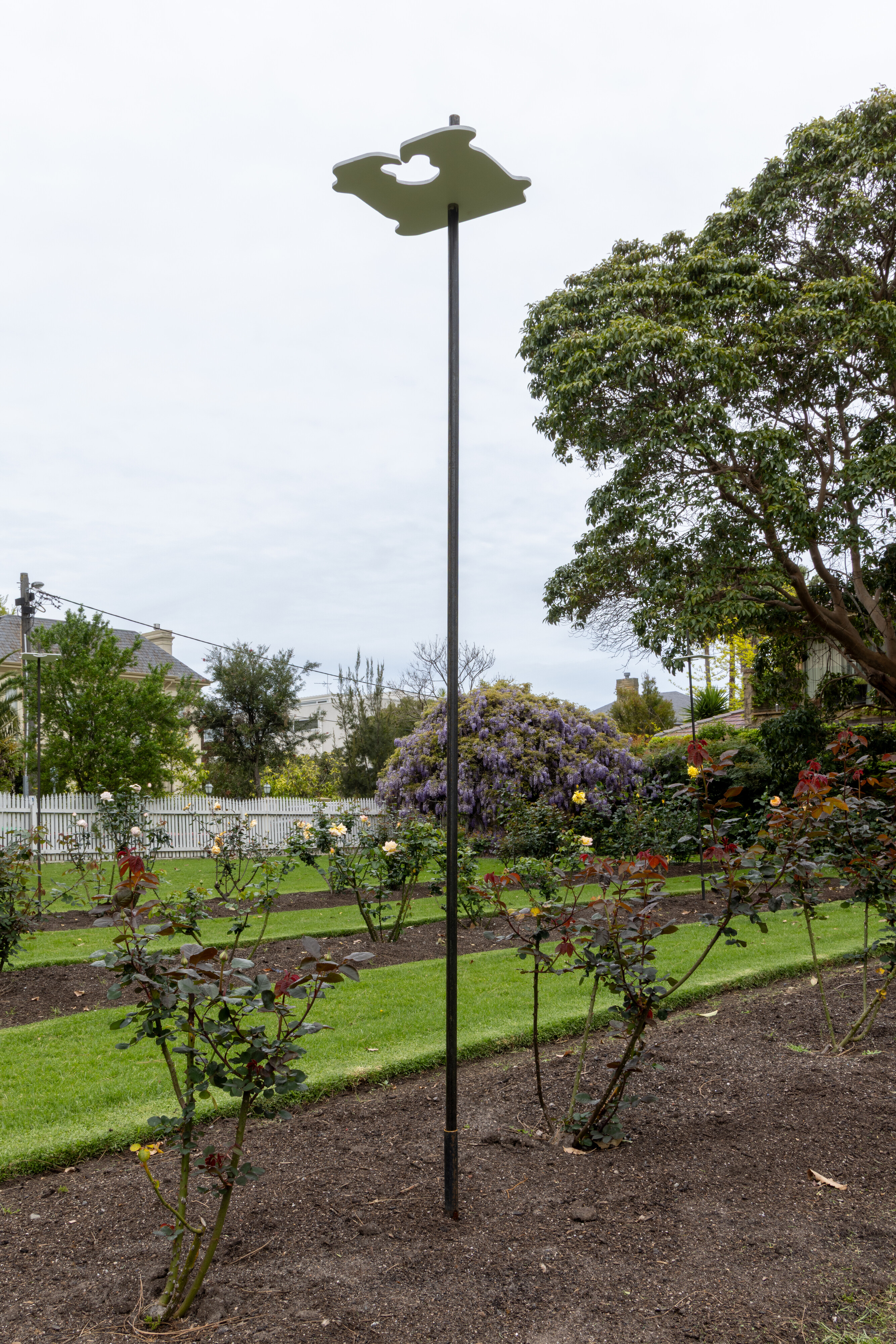 <p>Installation view of Beth Maslen, <em>Moth Lamps,</em> 2026, Melbourne Sculpture Biennale, 2026. Photo by Nicholas Mahady. Courtesy the artist and Animal House Fine Arts.</p>