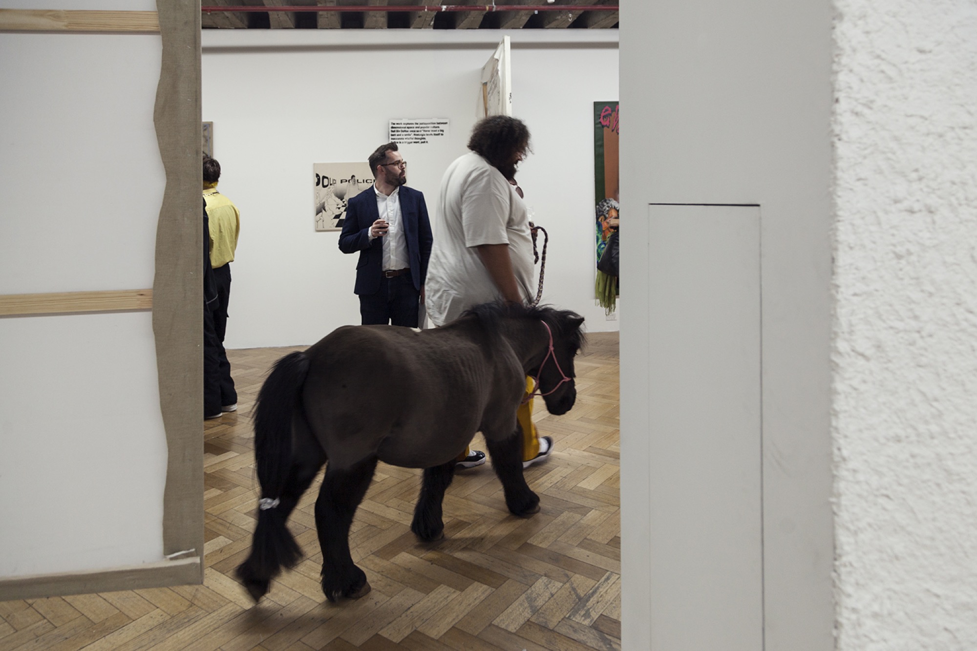 <em>Early Career Group Show</em>, installation view. Image courtesy Jacqui Shelton.