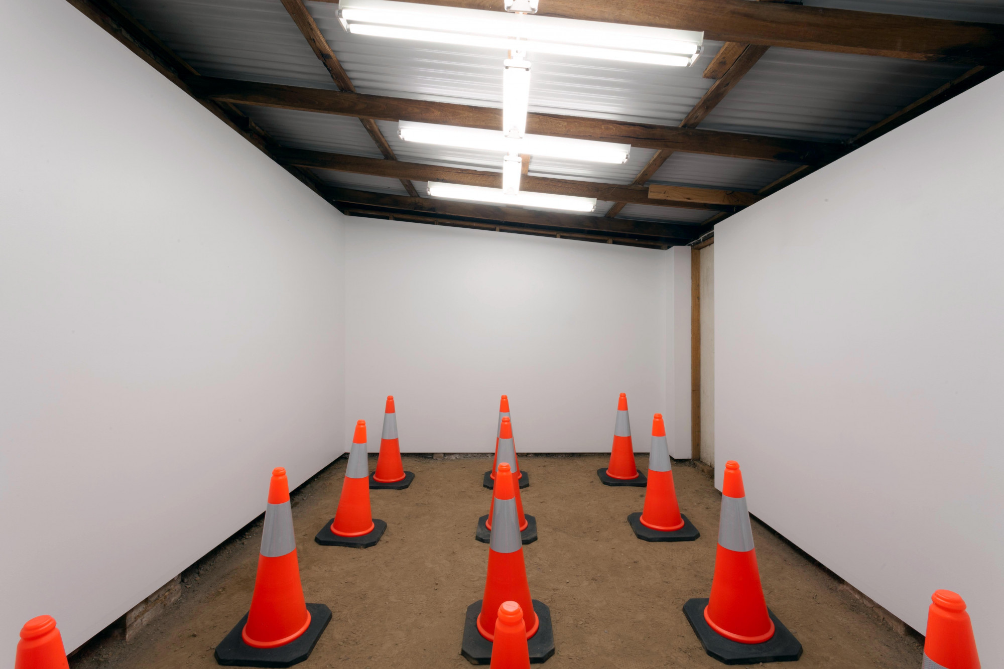 Merlin Carpenter, Room Based, installation view, 2021.