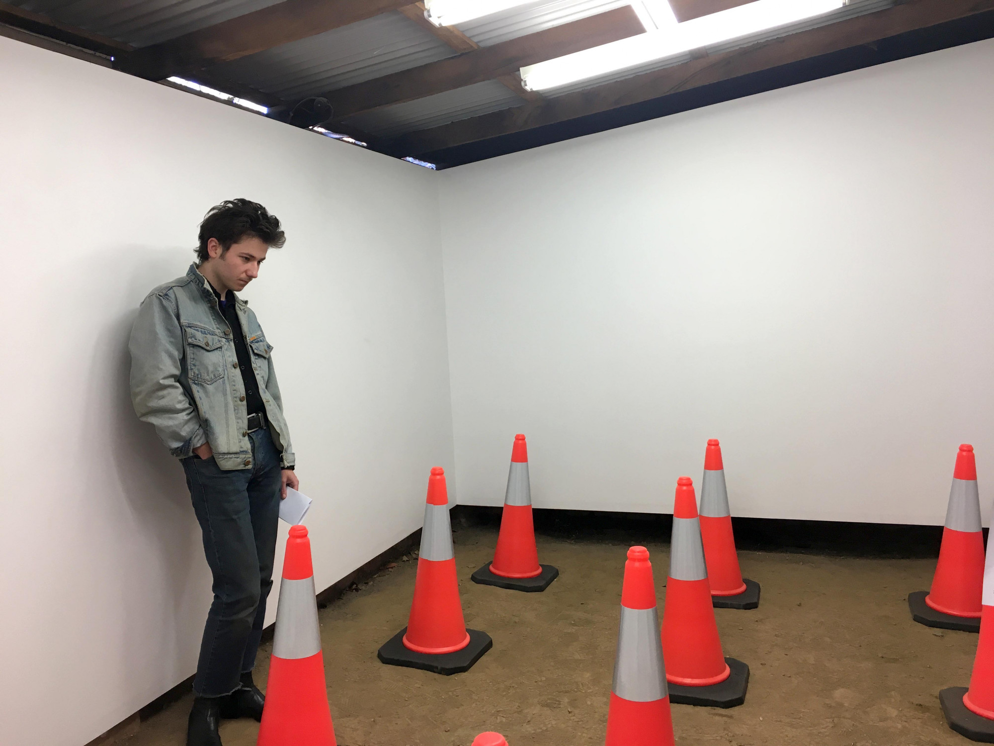 Merlin Carpenter, Room Based, installation view, 2021.