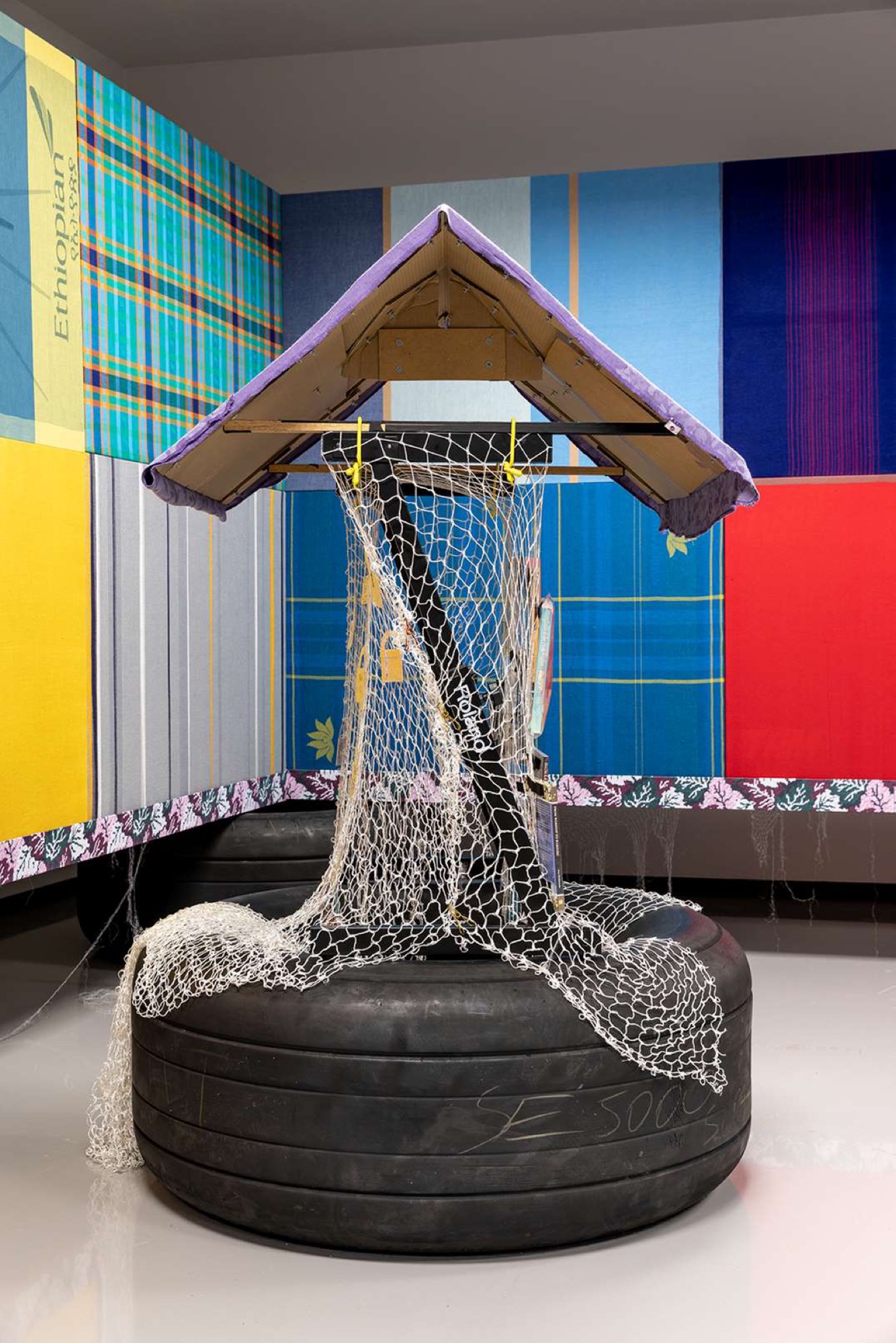 Michael Stevenson, _Serene Velocity in Practice_<em>: MC510/CS183</em>, installation view: Monash University Museum of Art, Melbourne, 2019. Photo: Andrew Curtis