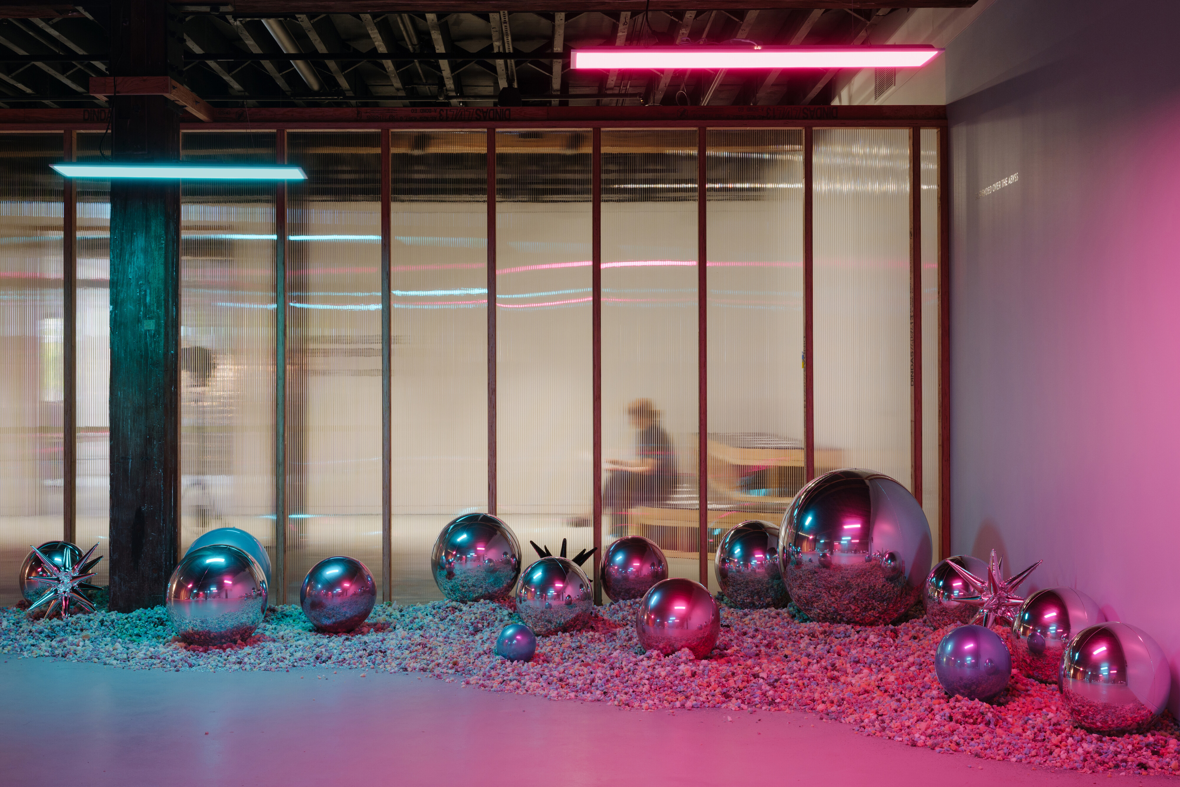 <p>Michaela Gleave, Event Horizon, 2026. Installation view, Artspace, Sydney, 2026. Photo: © Hamish McIntosh.</p>