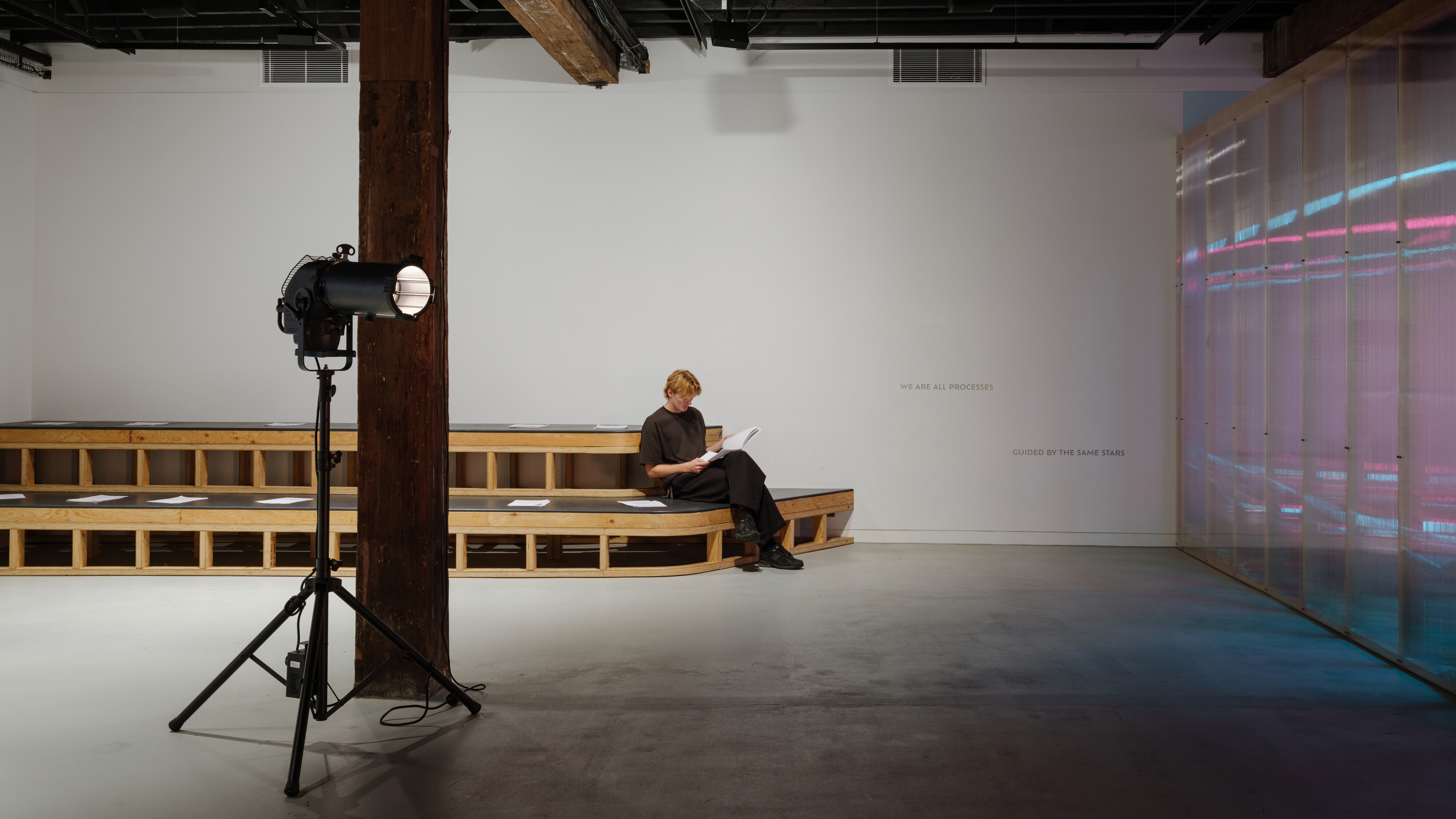 <p>Michaela Gleave, Event Horizon, 2026. Installation view, Artspace, Sydney, 2026. Photo: © Hamish McIntosh.</p>