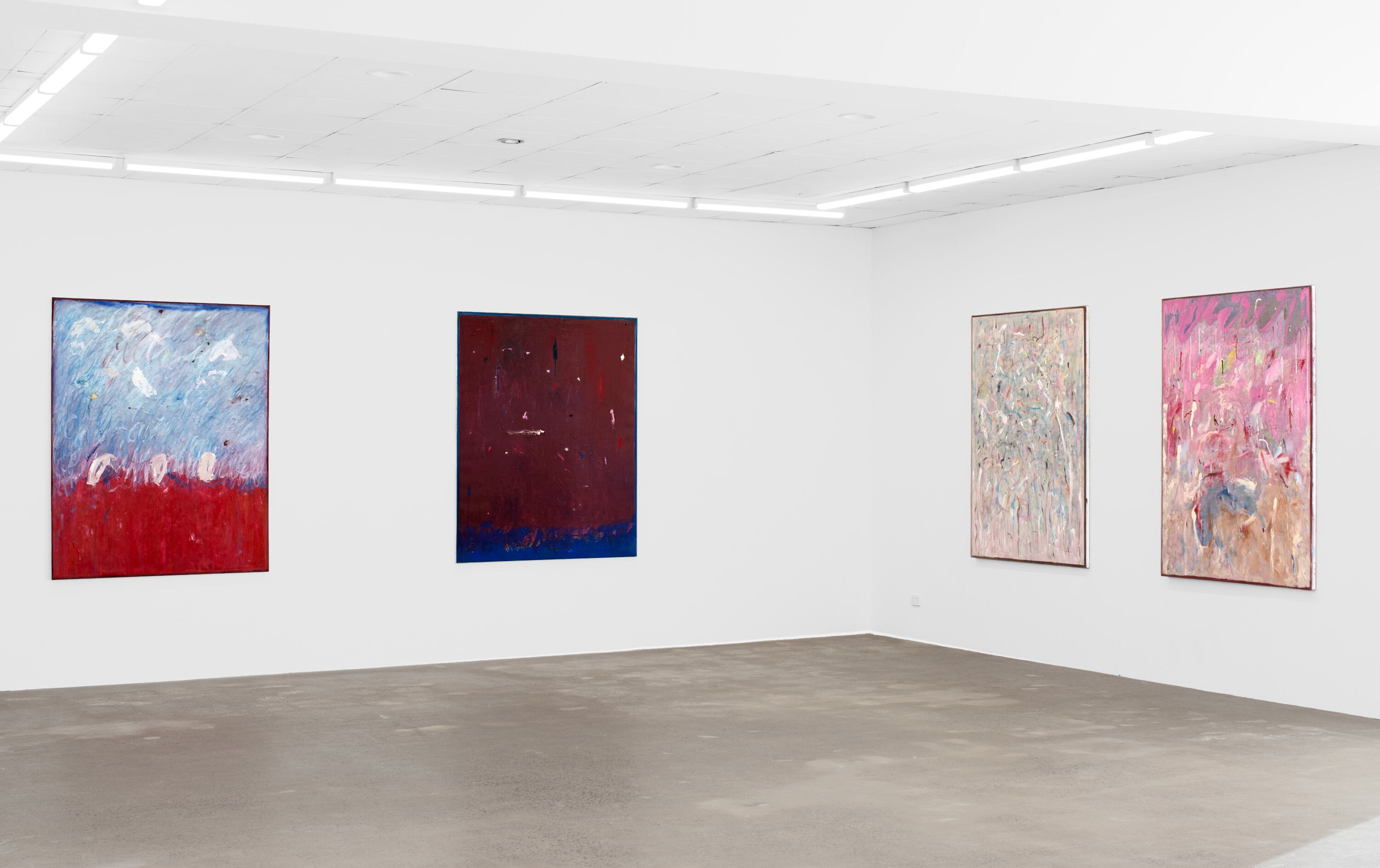 <p>Installation view of Ami Morris, <em>Mirror, </em>Victoria, 2024, Oil paintings, 167 x 137 cm, NAP Contemporary, Mildura. Photo: Courtesy of NAP Contemporary</p>