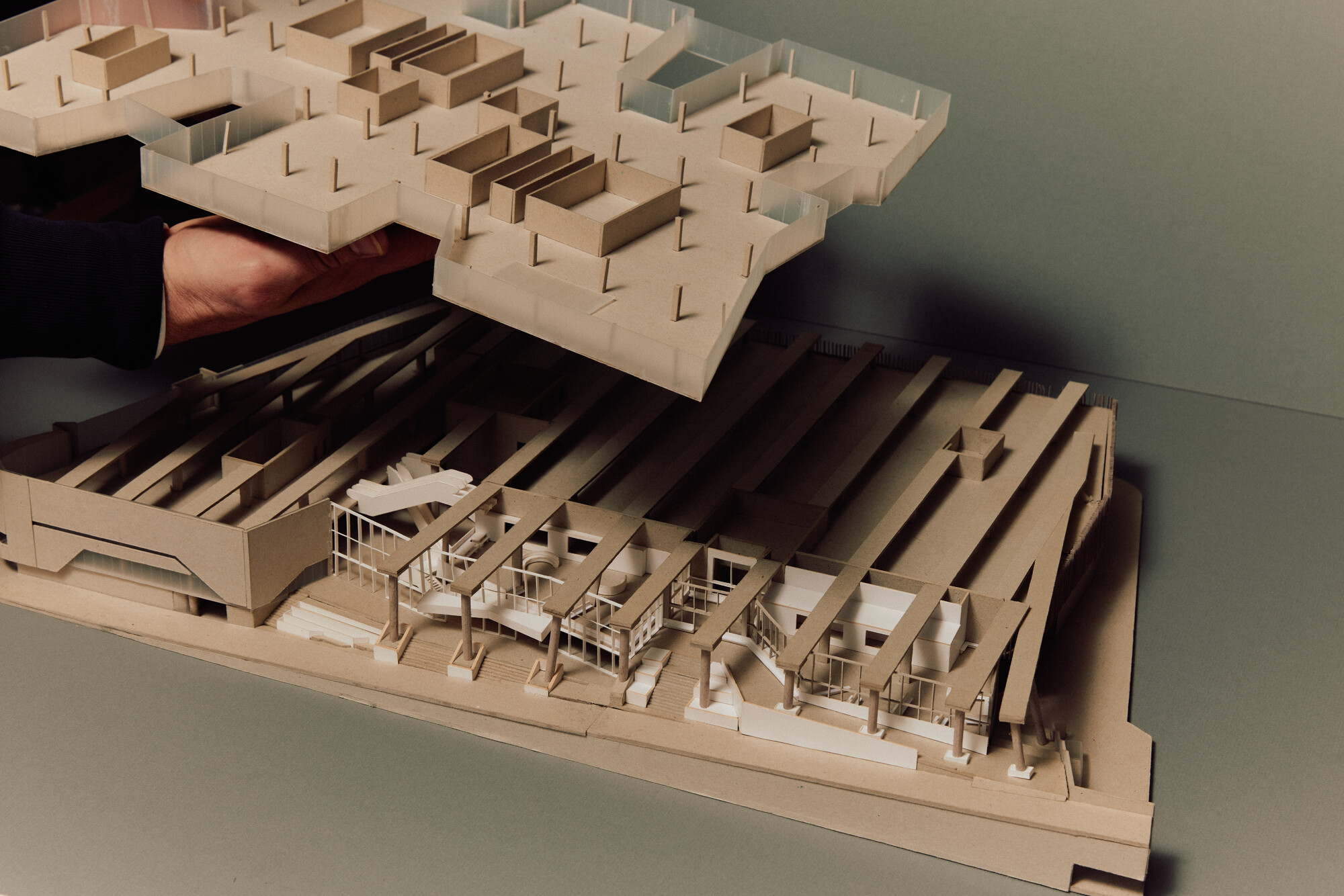 <p>1:250 model of Monash College (completed 2021). Photo by Annika Kafcaloudis.</p>