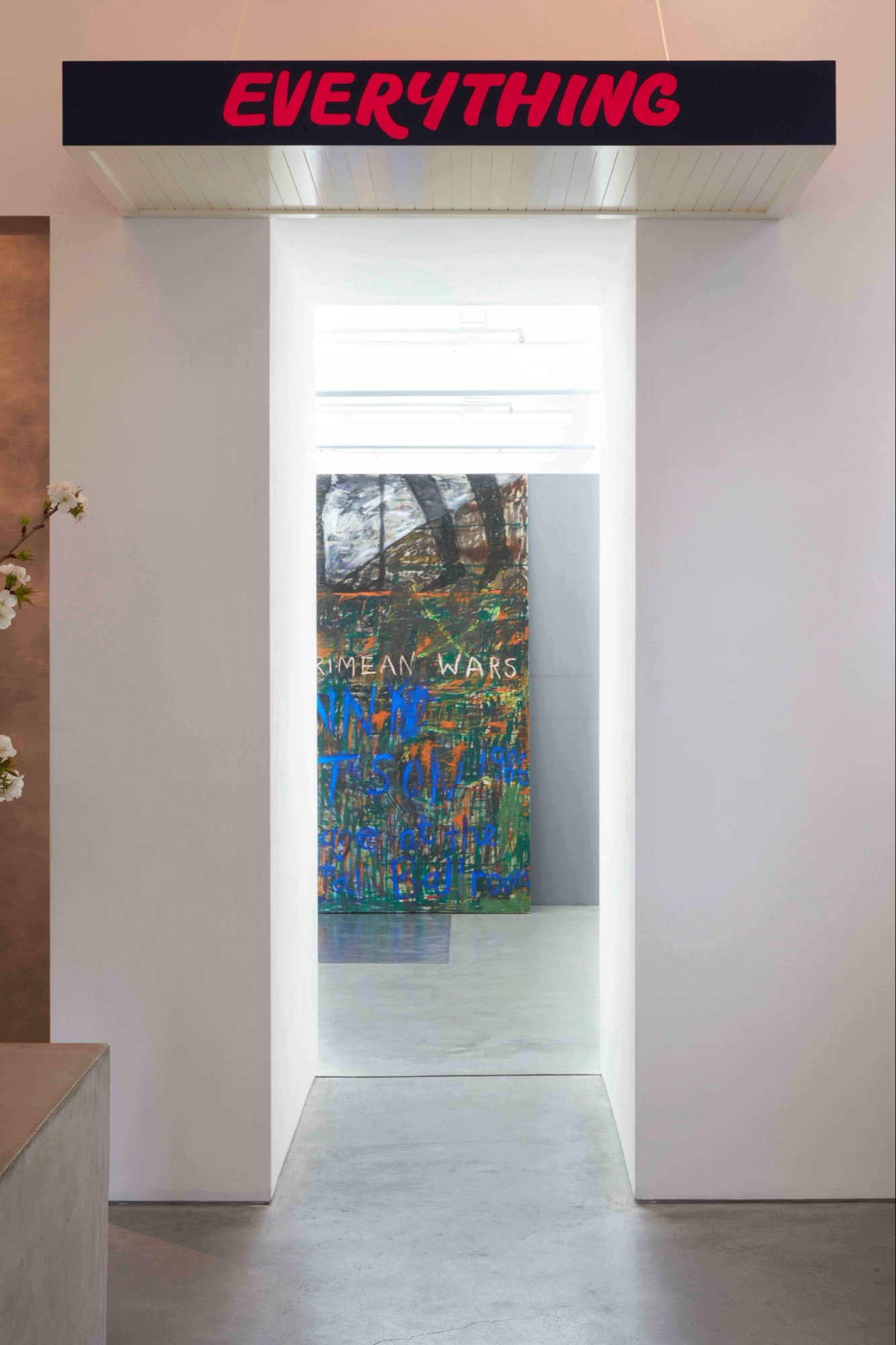 <em>Never the same river</em>, 2019, installation view featuring works by Mikala Dwyer, Peter Tyndal and John Nixon. Anna Schwartz Gallery. Photograph: Zan Wimberley.