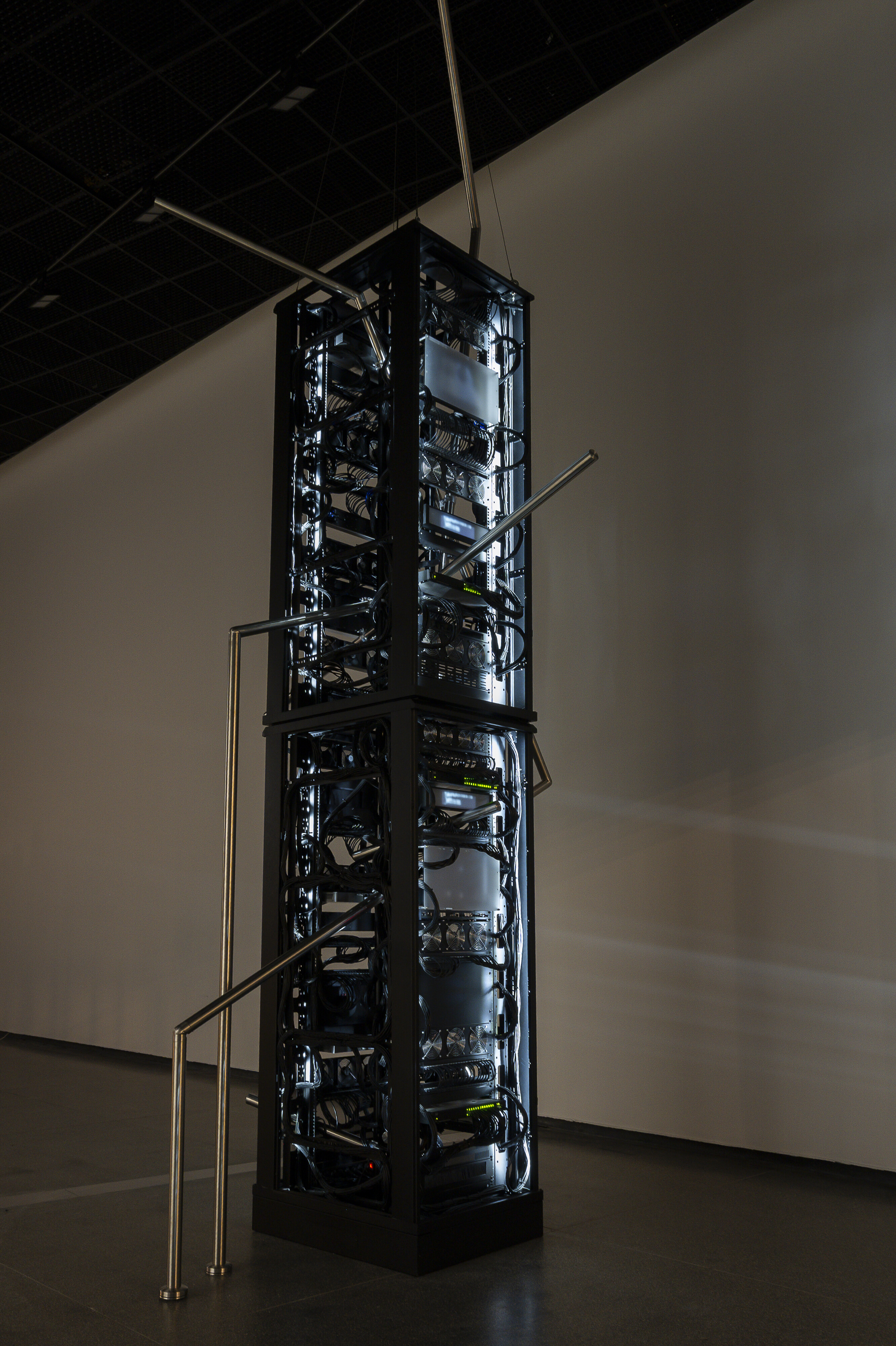 <p>Installation view of Amanda Bennetts, <em>Axis Mundi</em>, 2026, <em>NEW26</em>, Australian Centre for Contemporary Art, Naarm/Melbourne. Photograph: Carmen Zammit</p>