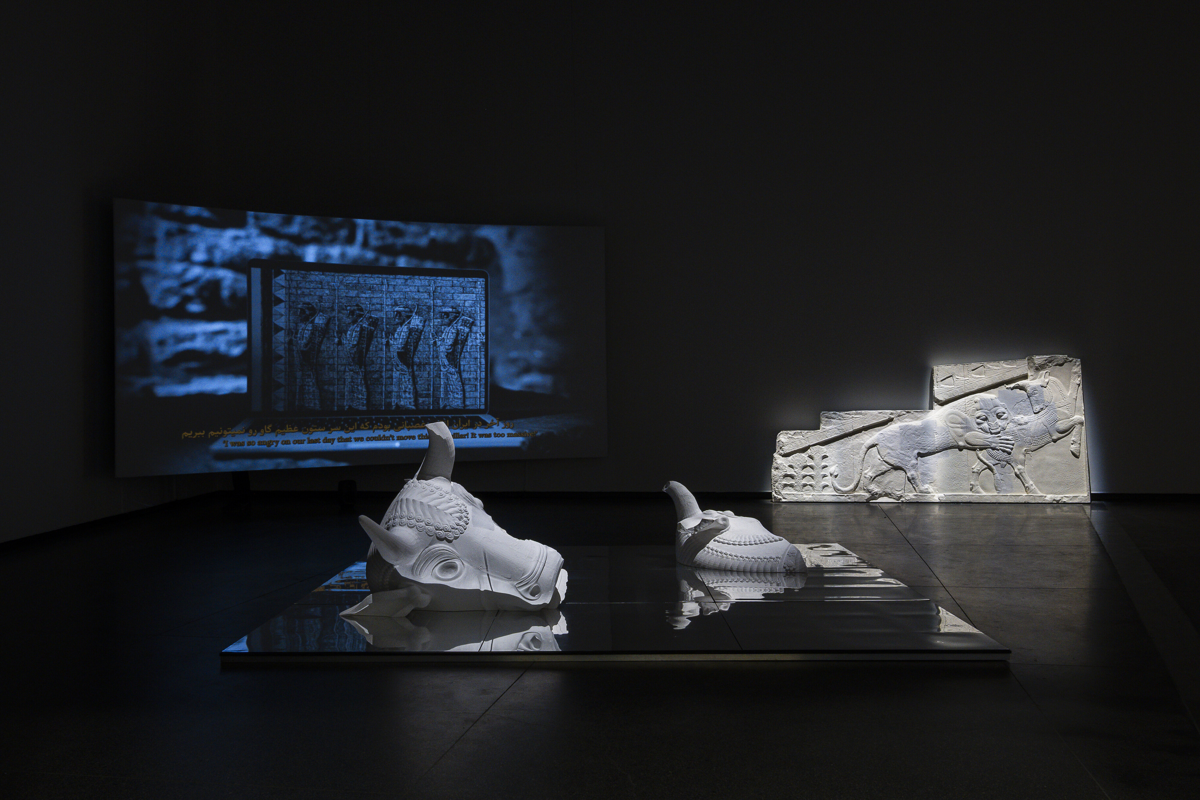 <p>Installation view of Naveed Farro, <em>The Palace </em>series (ACCA iteration), 2025-26, <em>NEW26</em>, Australian Centre for Contemporary Art, Naarm/Melbourne. Photograph: Carmen Zammit</p>