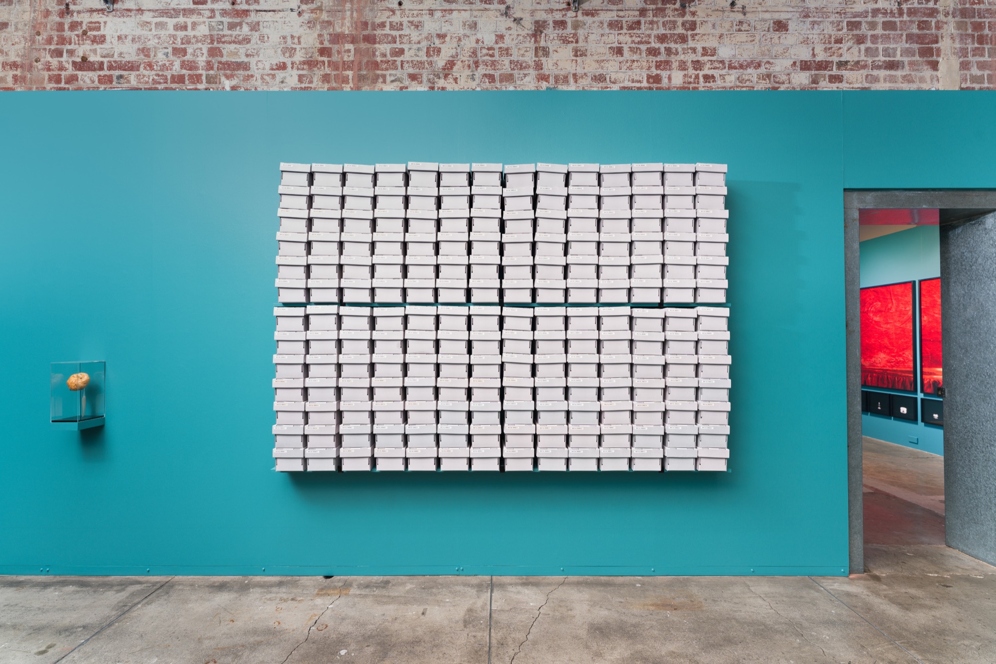 Phuong Ngo, <em>The Bullhorn Research Centre</em> (2020–). SUBSTATION Melbourne. Photo: Matthew Stanton