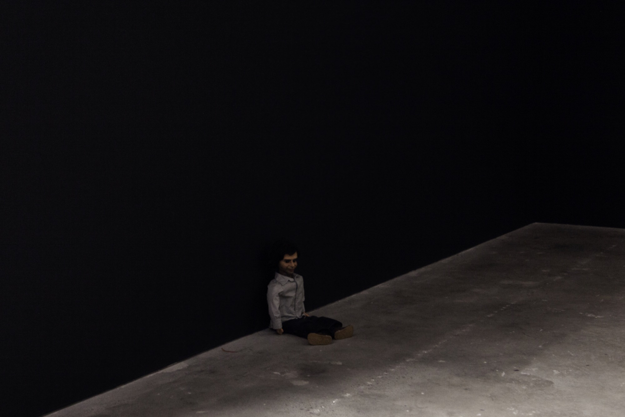 Simon Zoric, <em>Simon</em>, 2009. Ventriloquist’s Dummy (roaming). Photographer Jacqui Shelton.