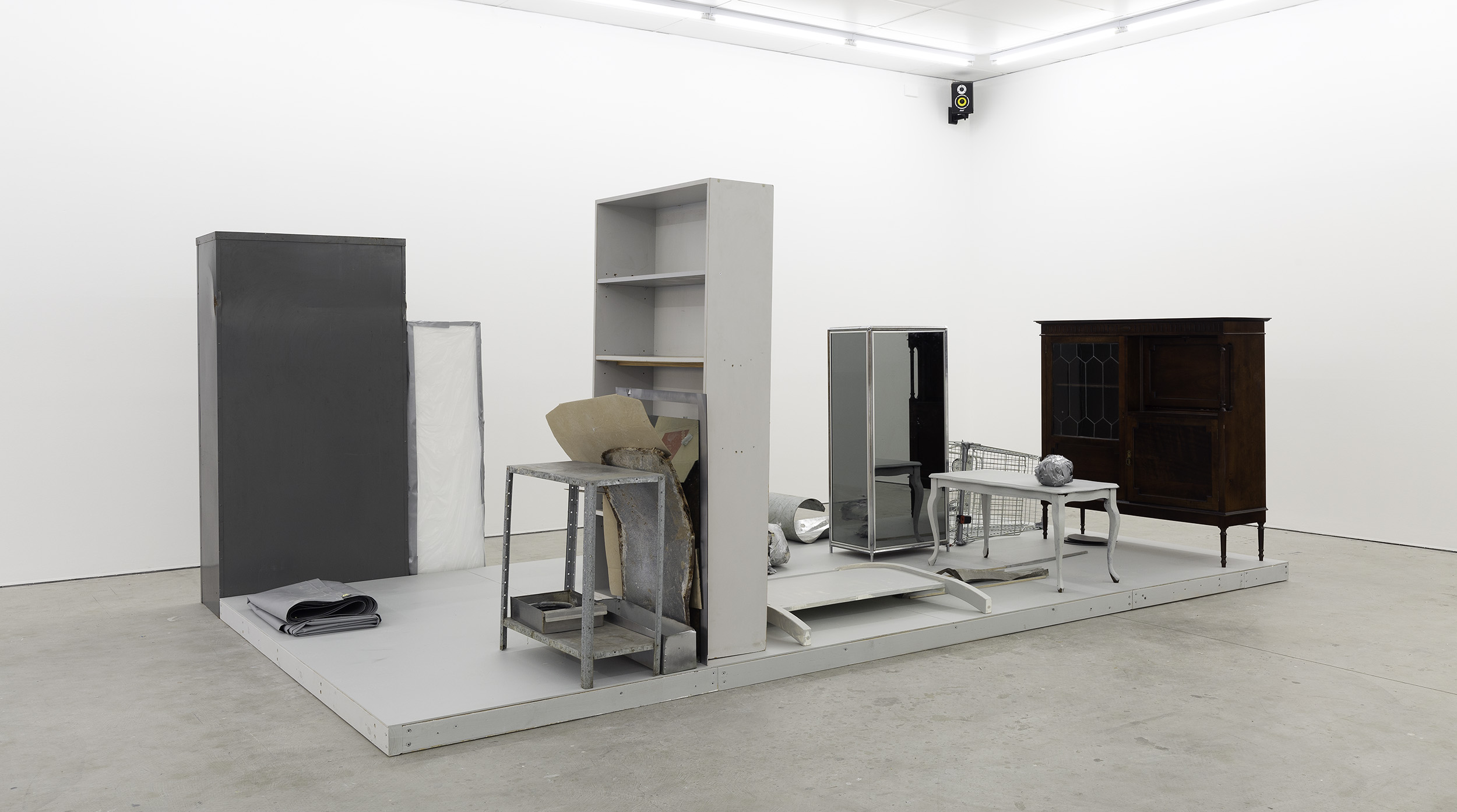 Nicola Blumenthal, <em>Silver Objects</em> (2023) in <em>Octopus 23: THE FIELD,</em> curated by Tamsen Hopkinson. Presented at Gertrude Contemporary, 2023. Photo: Christian Capurro