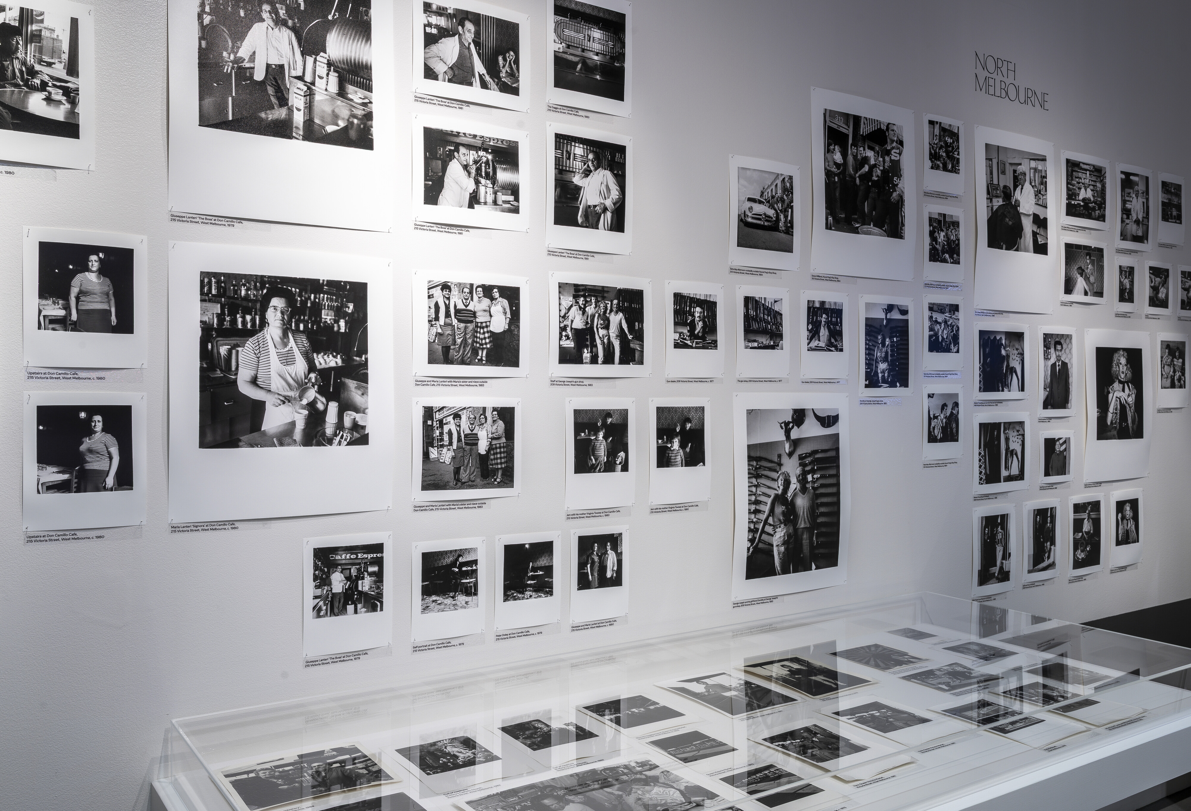 <p>Installation view of <em>On the Street Where I Live: Viva Gibb’s Portrait of North and West Melbourne</em>, City Gallery, Melbourne Town Hall. Courtesy of City of Melbourne and Tobias Titz.</p>