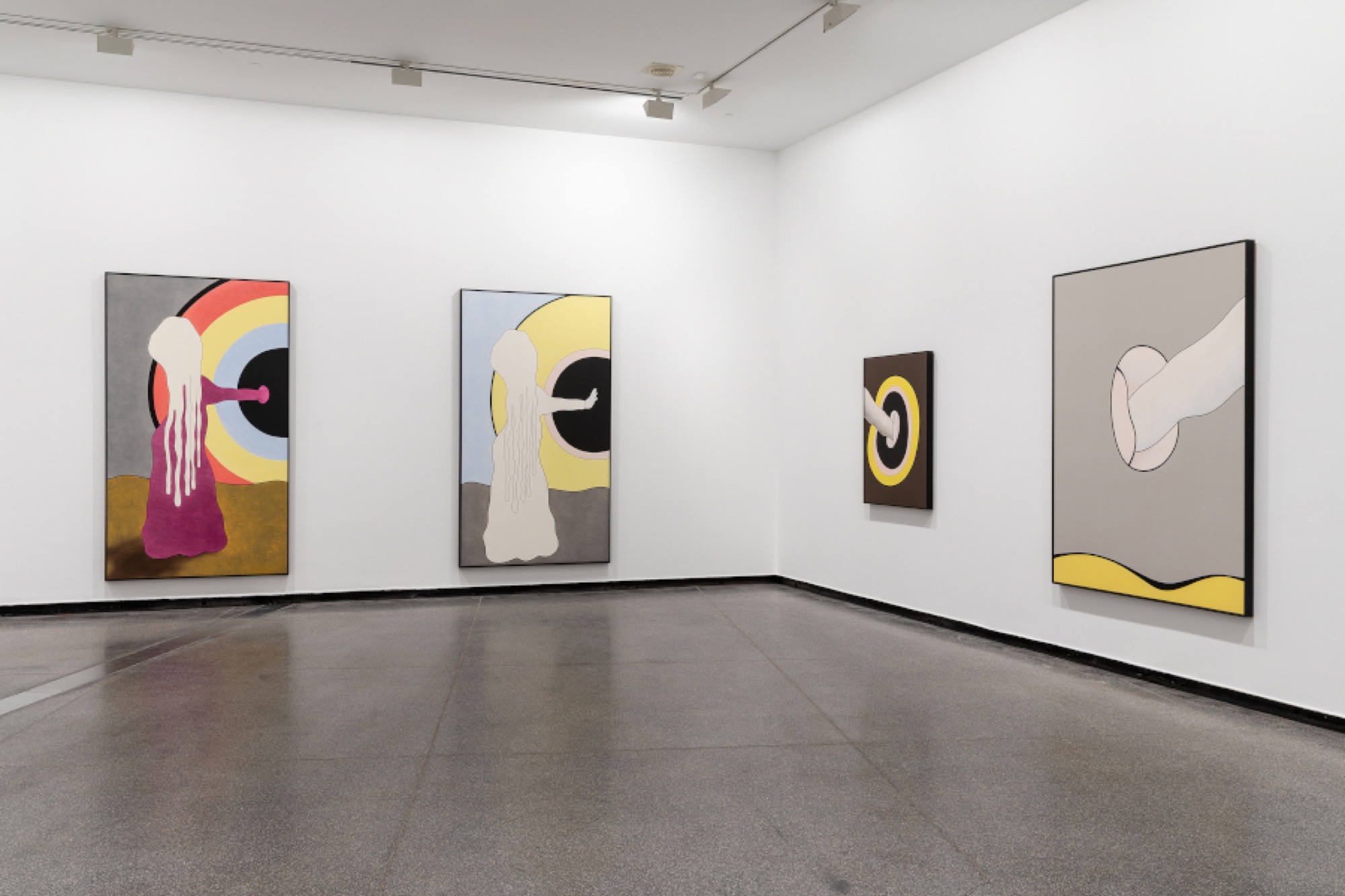Brent Harris, installation view, Australian Centre for Contemporary Art, Melbourne 2019. Photograph: Andrew Curtis.