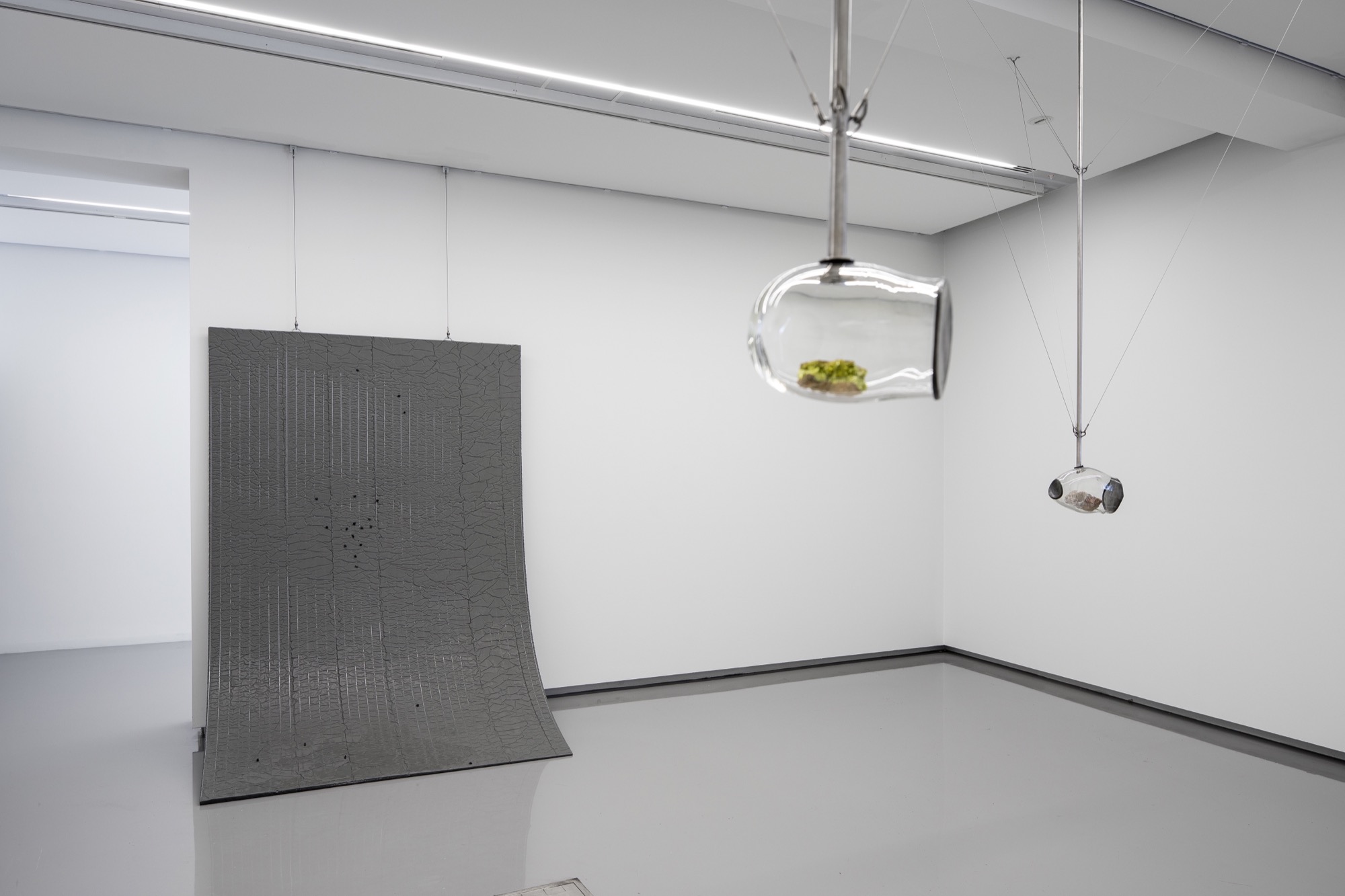 <em>Open Spatial Workshop: Converging in time</em>, installation view: Monash University Museum of Art, Melbourne, 2017. Photo: Andrew Curtis