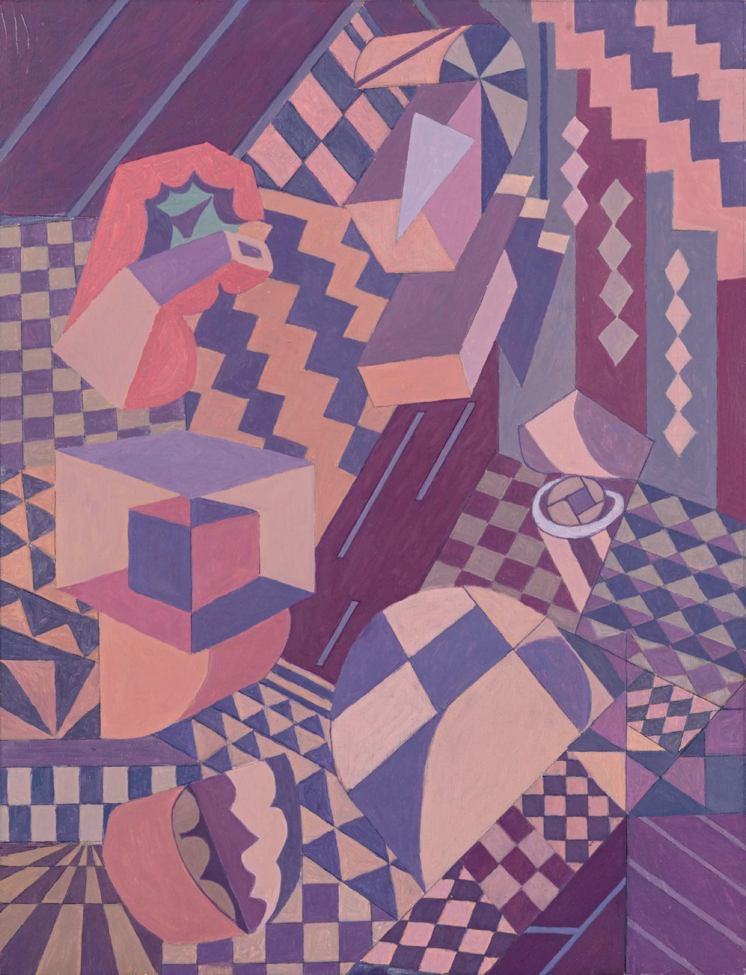 Helen Maudsley, <em>Selves; In Touch but not Merging</em>, 2017, oil on canvas, 52.5 x 40.0 cm © Helen Maudsley
