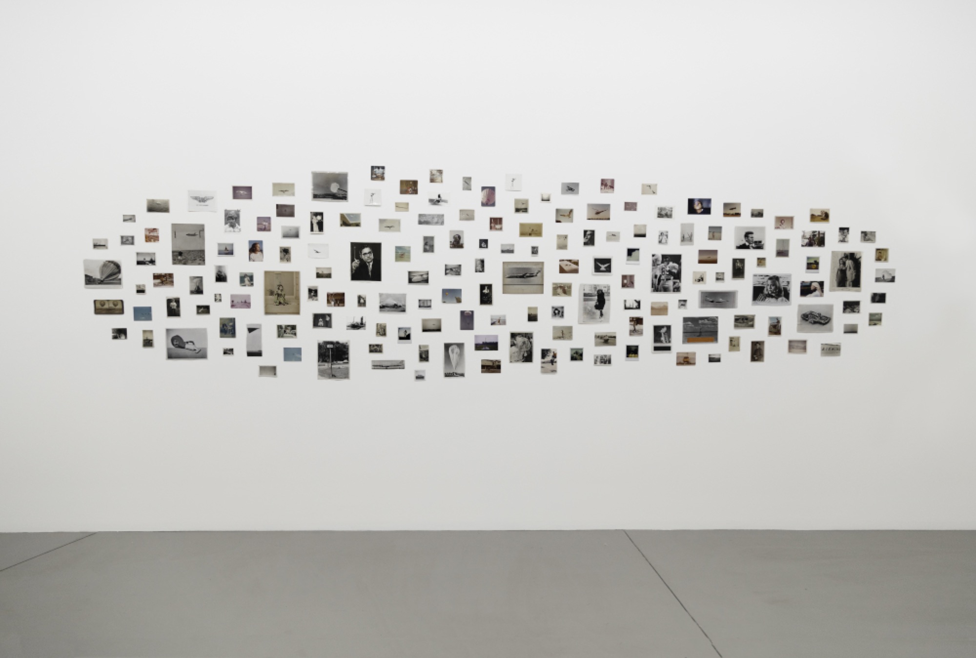 Patrick Pound, <em>Photography and air,</em> 2020, found photographs, dimensions variable. Courtesy the artist and STATION.