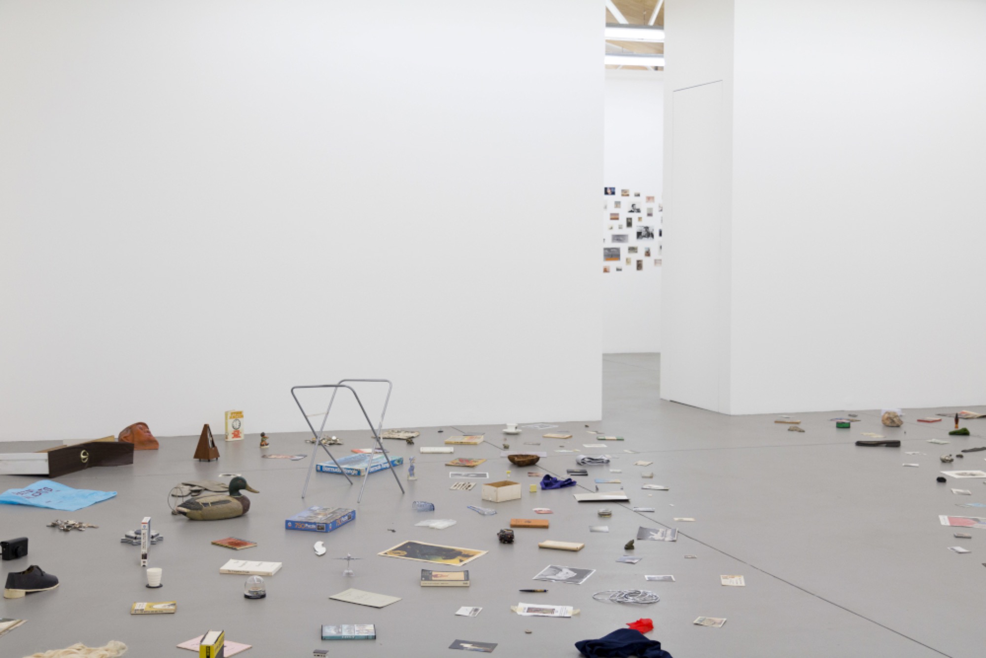 Patrick Pound, <em>The museum of there, not there (installation view),</em> 2020, STATION, Melbourne. Courtesy the artist and STATION.