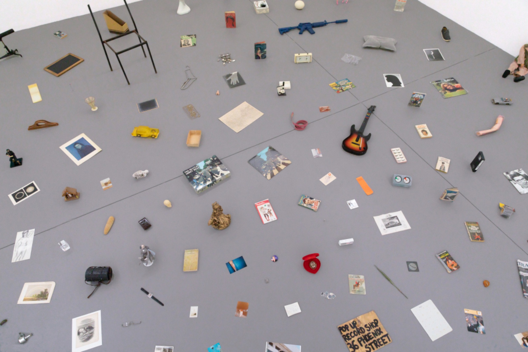 Patrick Pound, <em>The museum of there, not there (installation view),</em> 2020, STATION, Melbourne. Courtesy the artist and STATION.
