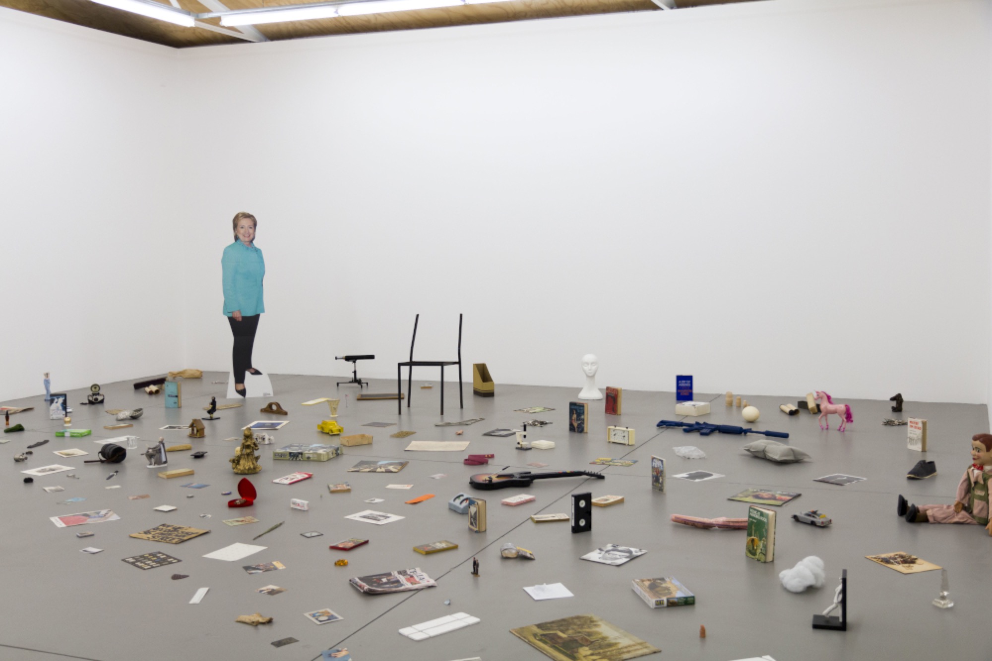 Patrick Pound, <em>The museum of there, not there (installation view),</em> 2020, STATION, Melbourne. Courtesy the artist and STATION.