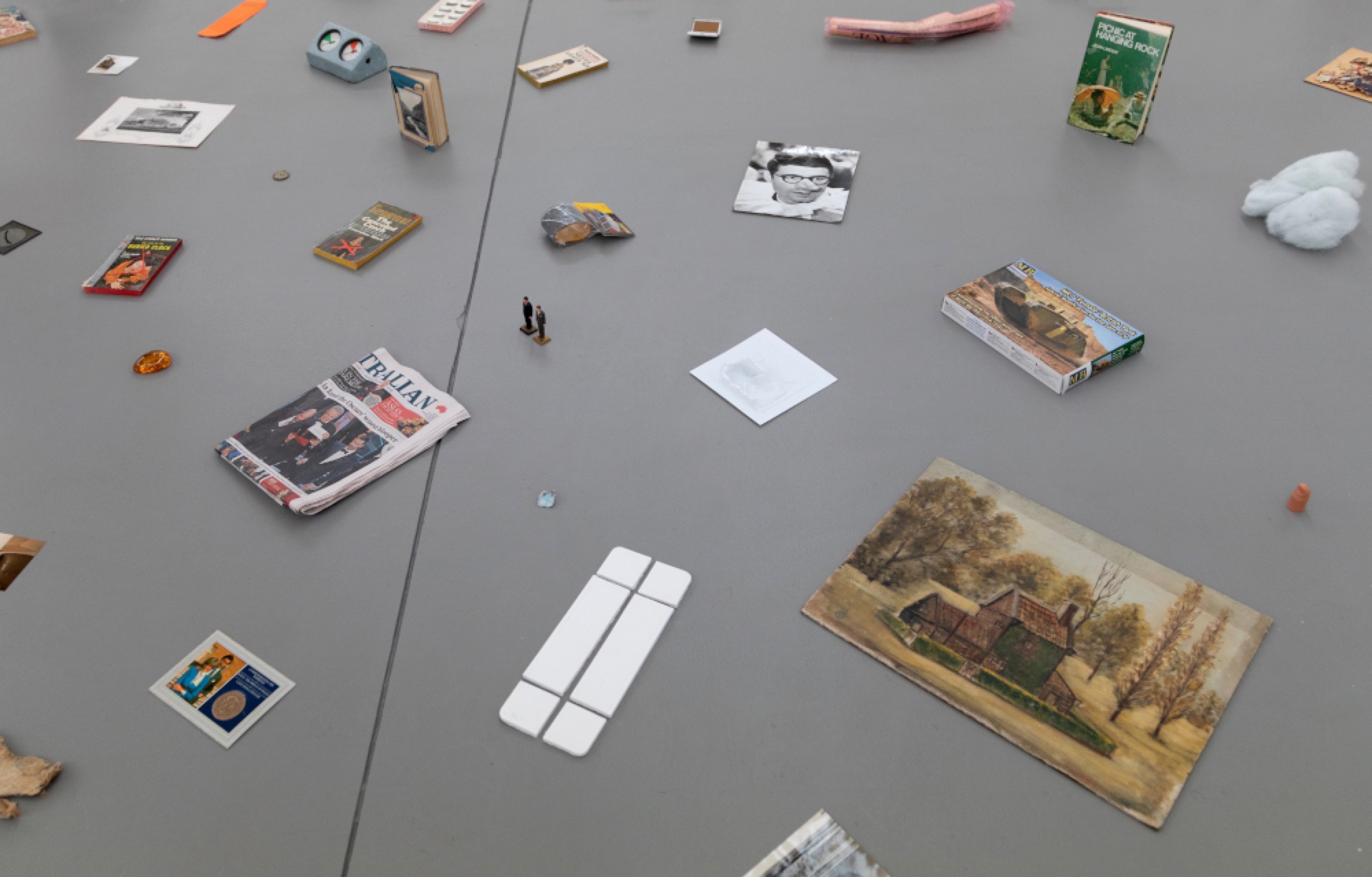 Patrick Pound, <em>The museum of there, not there (installation view),</em> 2020, STATION, Melbourne. Courtesy the artist and STATION.