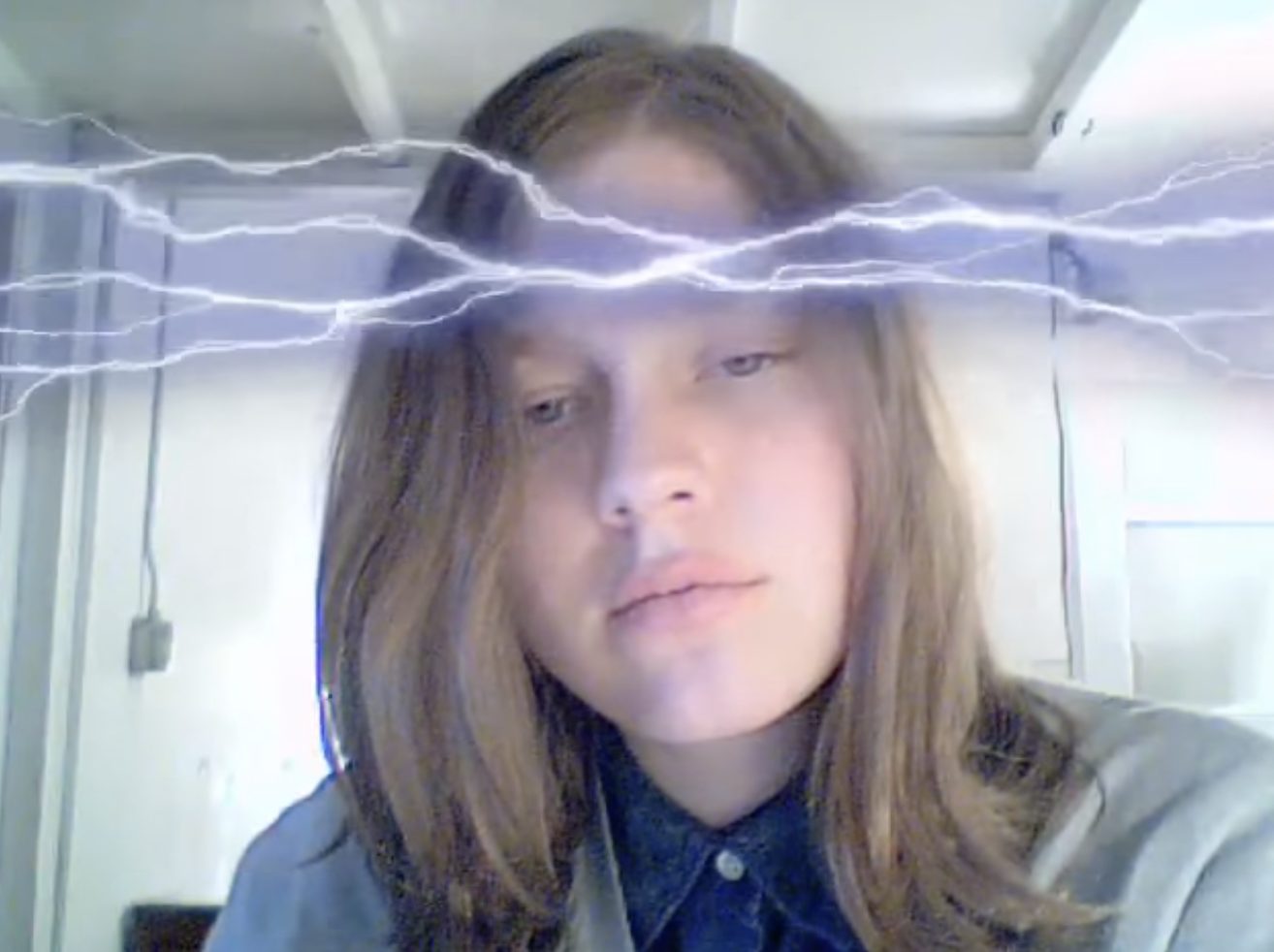 Petra Cortright, <em>VVEBCAM</em>, 2007, webcam video (colour, sound).