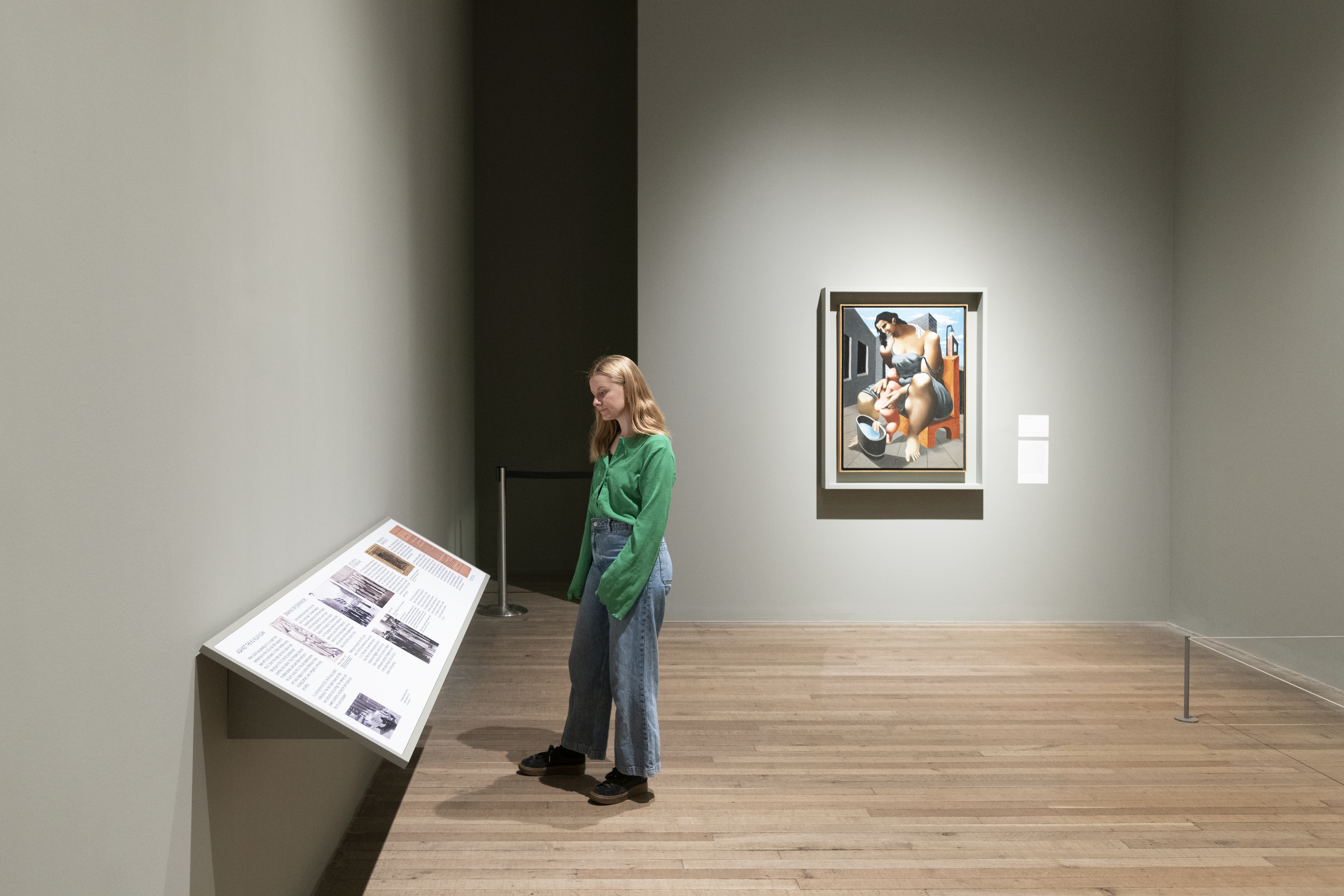 Installation view of Philip Guston at Tate Modern, London, 2023 © Tate. Photo: Larina Fernandes