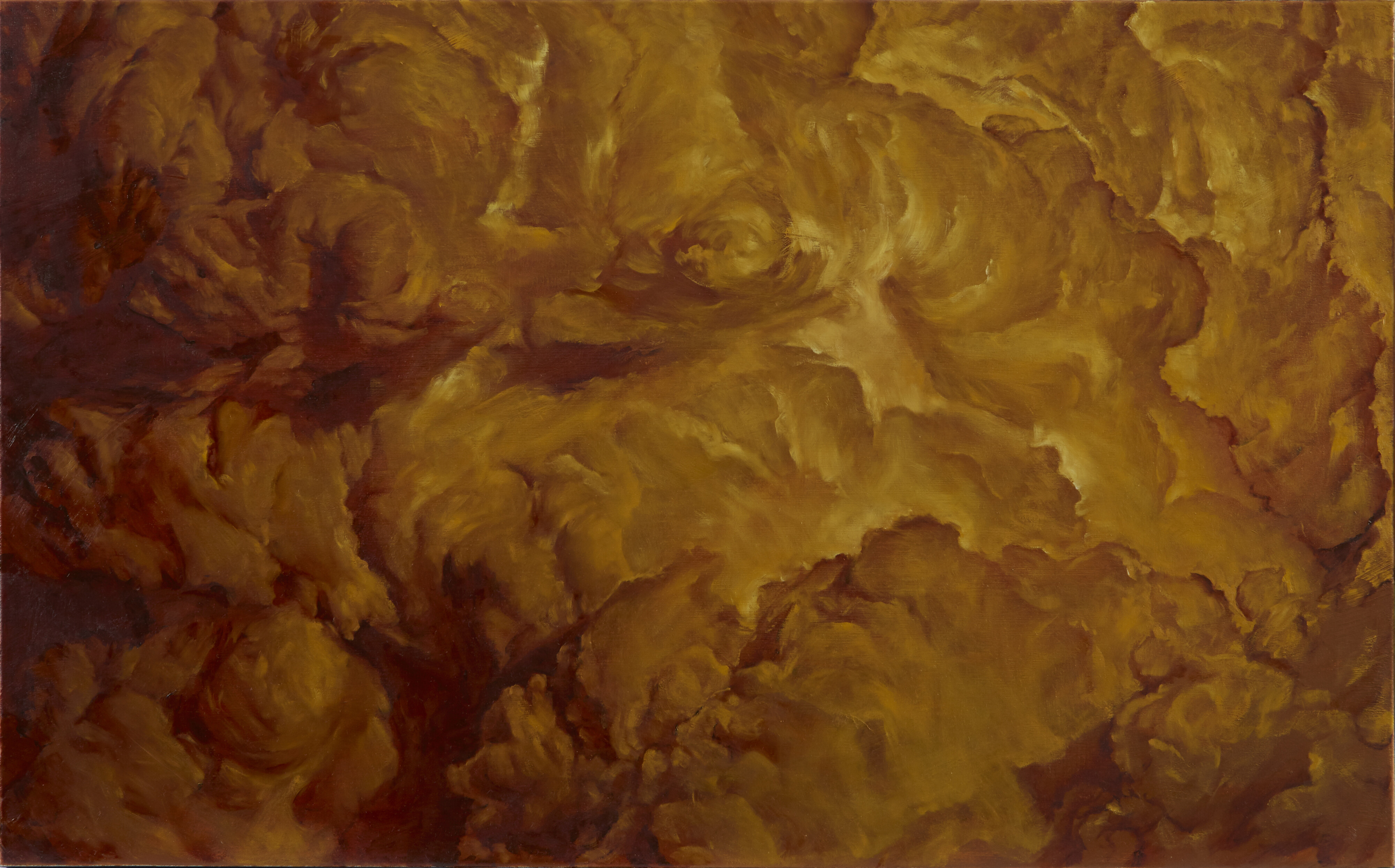 <p>Piers Greville, <em>Fortissimo Leitmotif, </em>2025, oil on cotton duck canvas, 99 x 61 cm.</p>