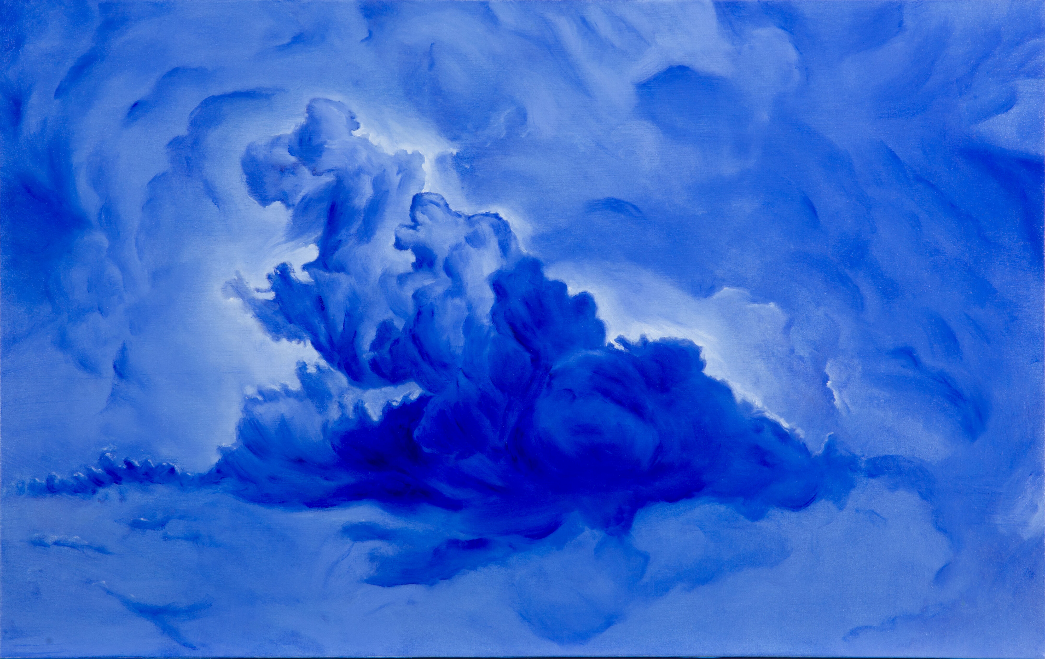 <p>Piers Greville, <em>Virgil Adrift, </em>2025, oil on cotton duck canvas, 99cm x 61cm.</p>