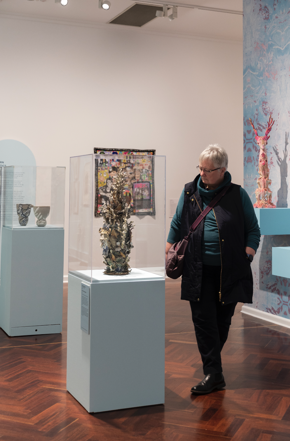 Installation view, <em>In the Company of Morris</em>, Art Gallery of Ballarat. Photo: Tara C. Moore